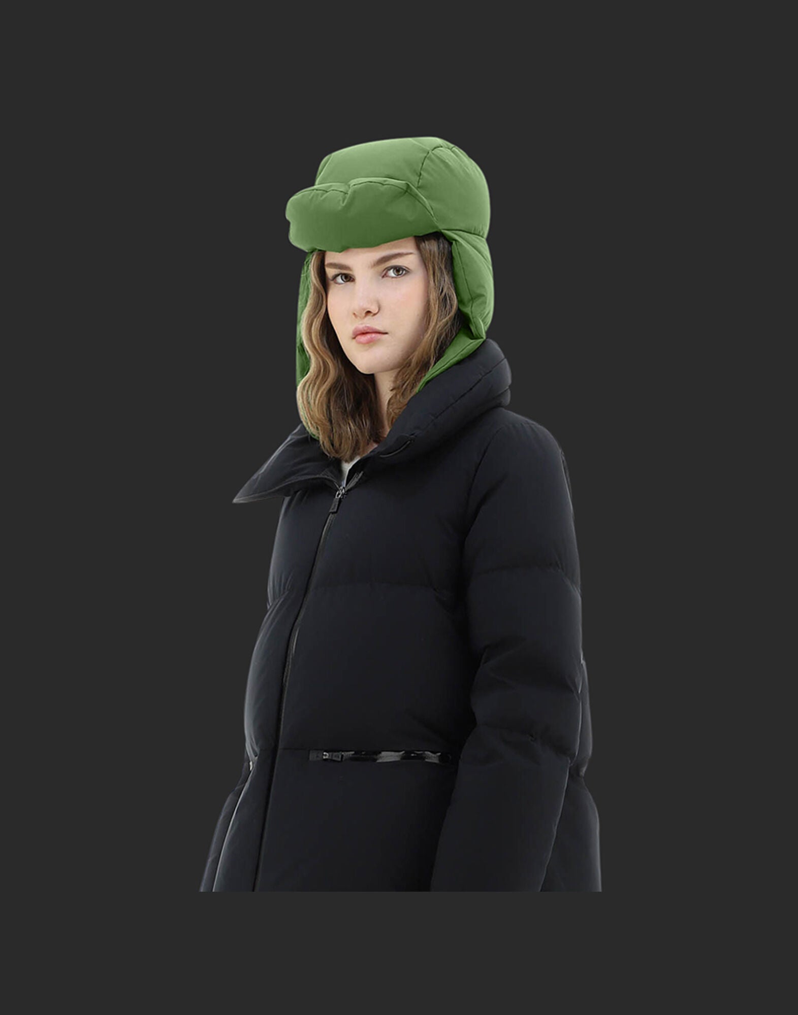 HERNO WOMEN'S HAT BER0001DL-11106-7250 NWT