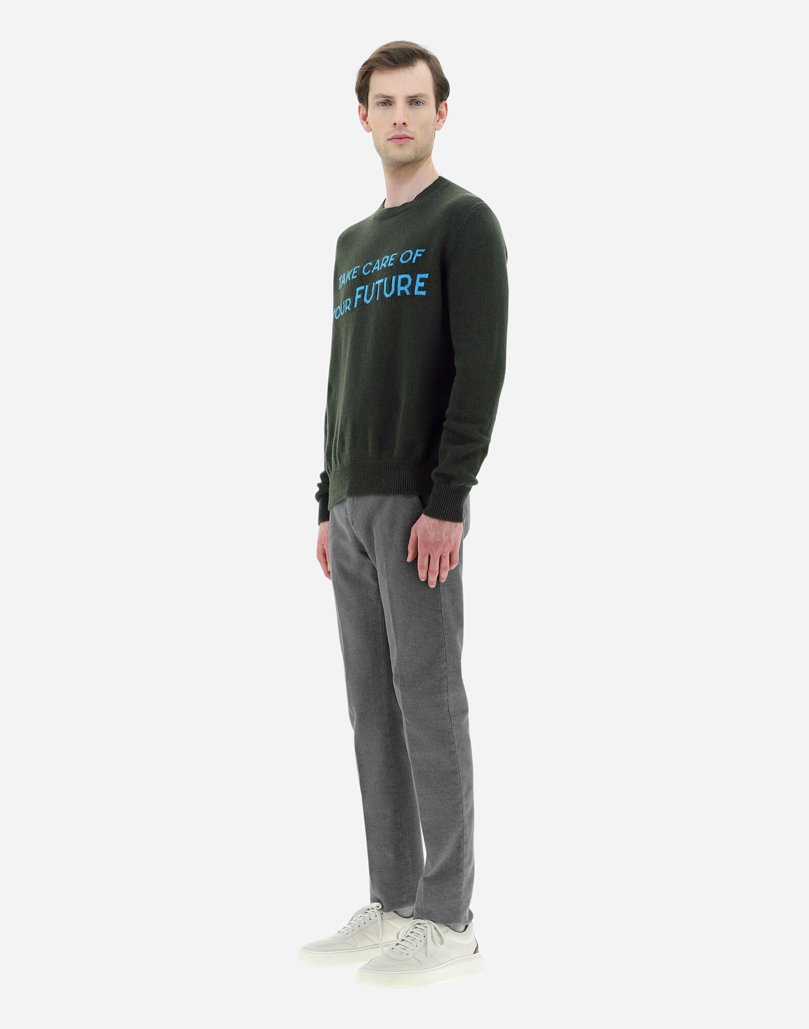 HERNO MEN'S SWEATER MG000103U-70122-7550 NWT