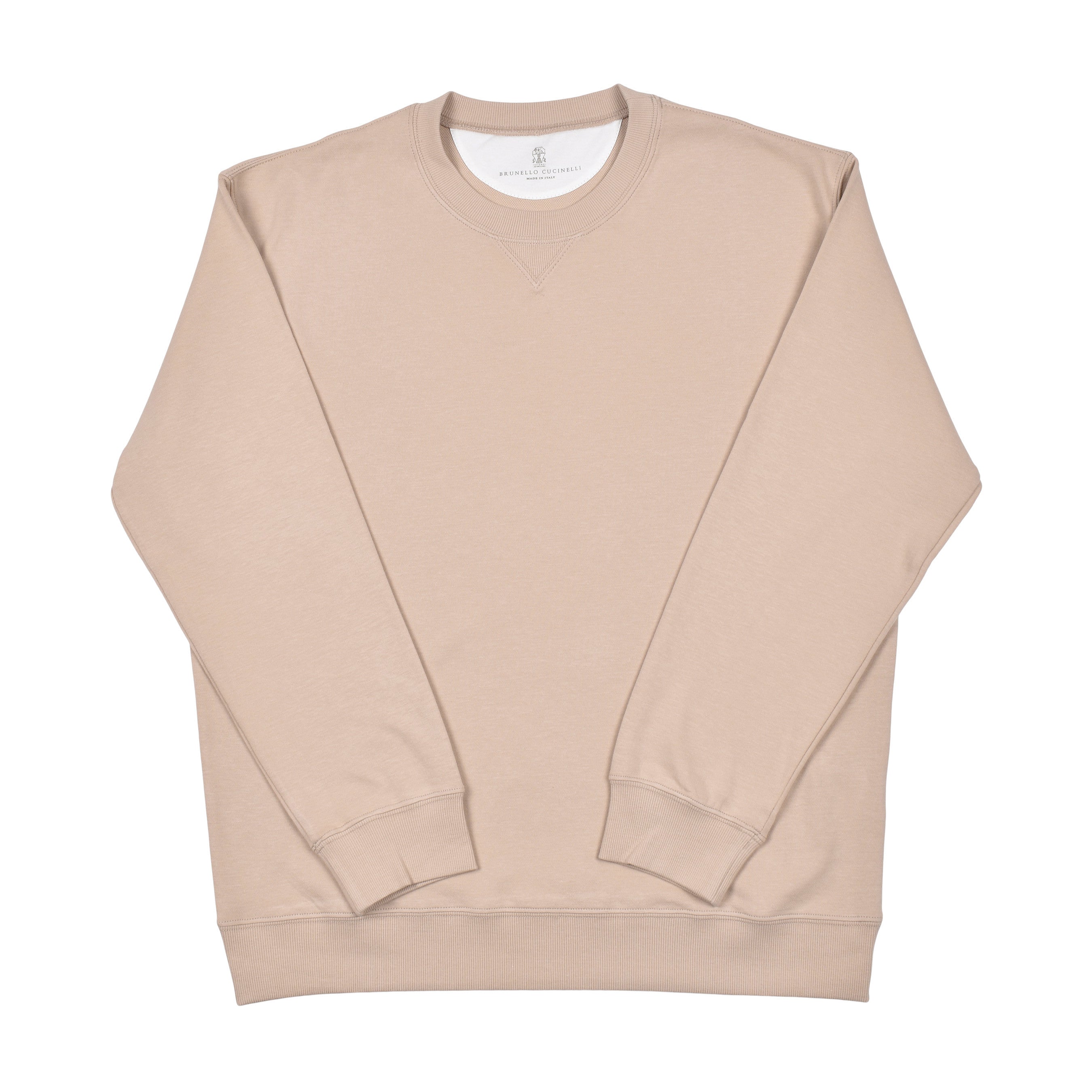 BRUNELLO CUCINELLI MEN'S COTTON ATHELTIC STYLE FASHION GYM TOP/PULLOVER