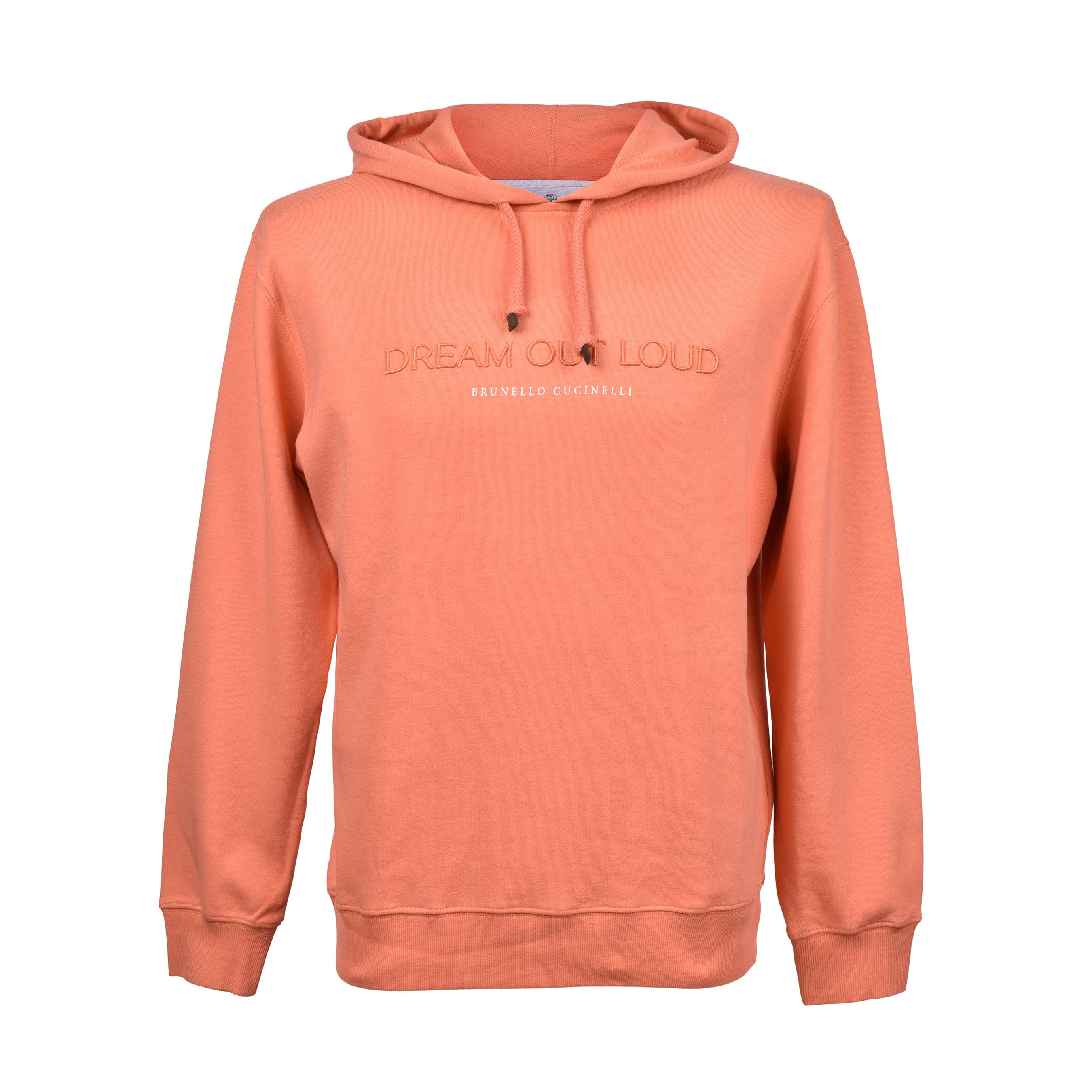 BRUNELLO CUCINELLI MEN'S ATHLETIC STYLE LOGO SWEATSHIRT/PULLOVER HOODIE NEW