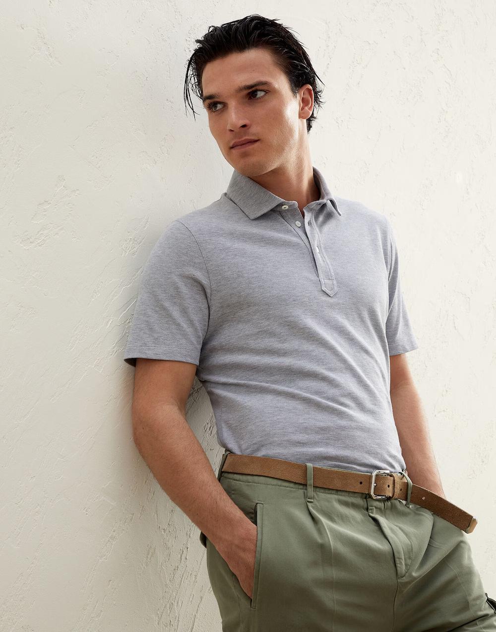 BRUNELLO CUCINELLI MEN'S SHIRT M0T633936_C9300 NWT