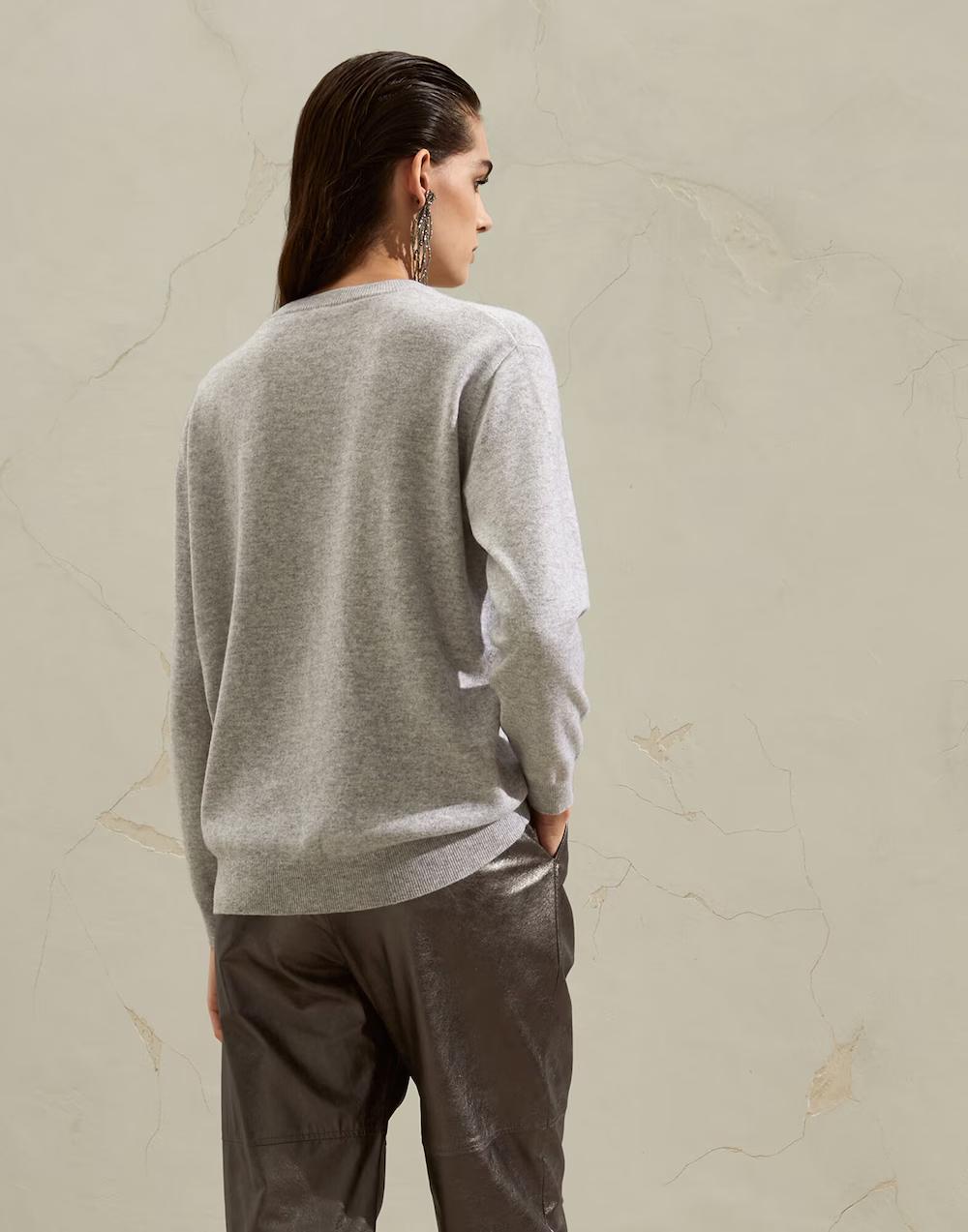 BRUNELLO CUCINELLI WOMEN'S SWEATER M12176200_C2642 NWT