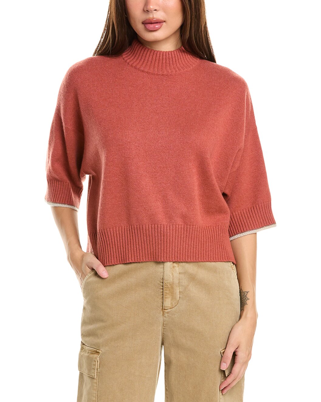 BRUNELLO CUCINELLI WOMEN'S SWEATER M12718104_C9585 NWT