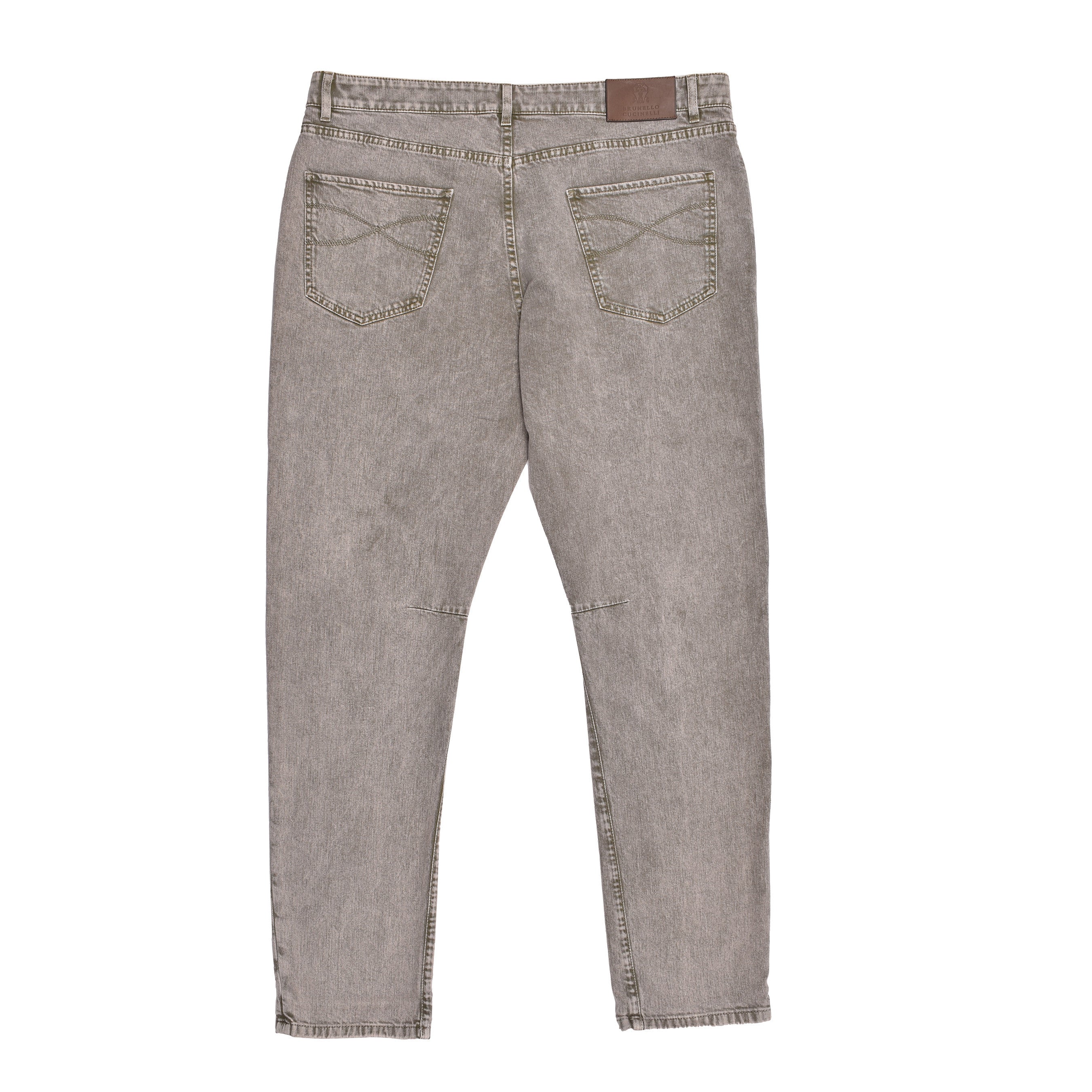 BRUNELLO CUCINELLI MEN'S CLASSIC FIVE POCKET DENIM JEAN PANTS