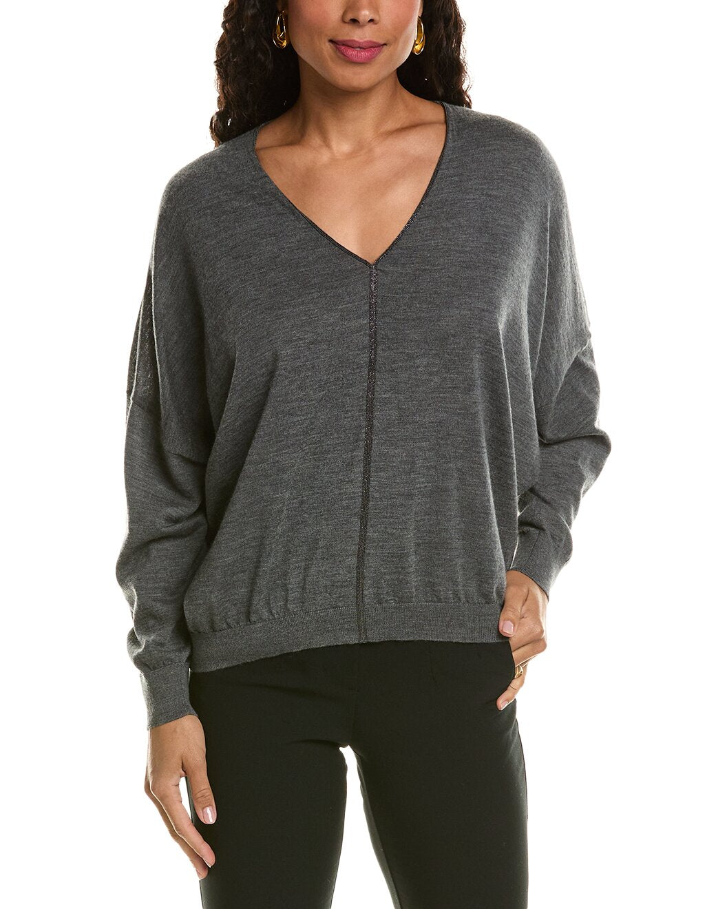 BRUNELLO CUCINELLI WOMEN'S SWEATER M14817802P_C079 NWT