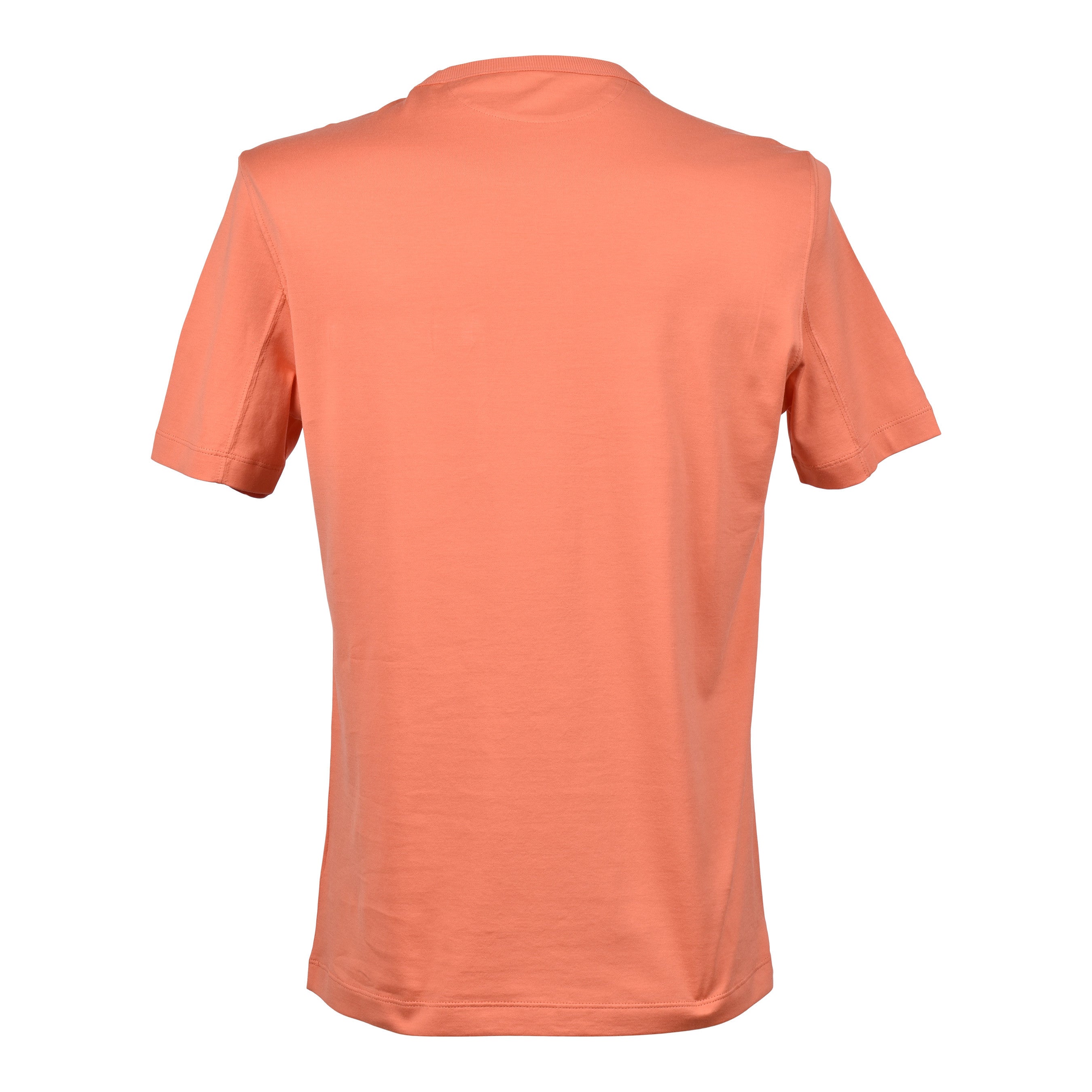 BRUNELLO CUCINELLI MEN'S SALMON CREW NECK T-SHIRT