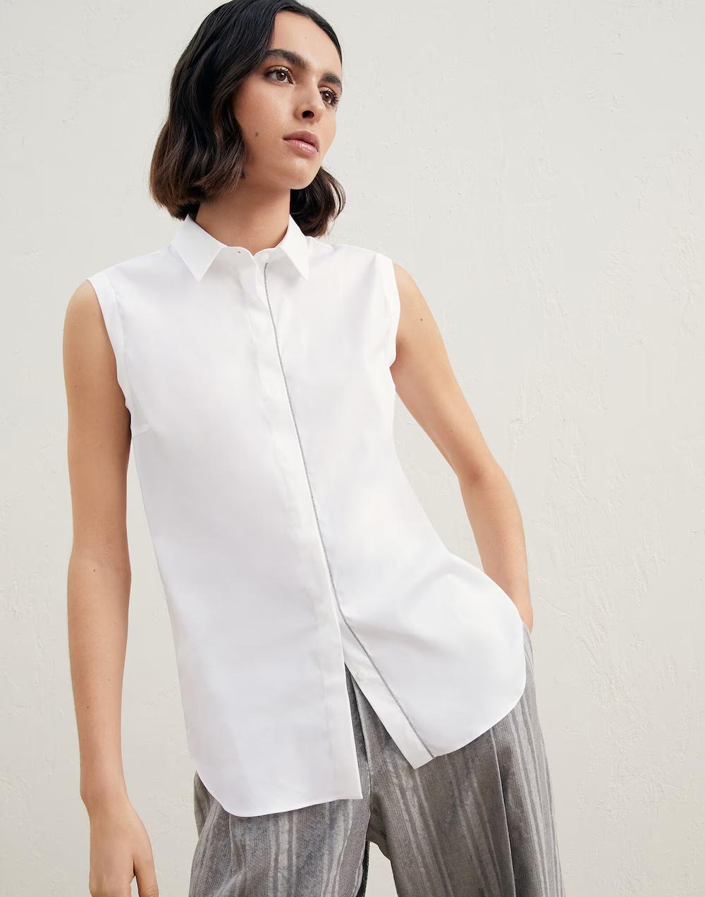 BRUNELLO CUCINELLI WOMEN'S SHIRT M0091MA216_C159 NWT