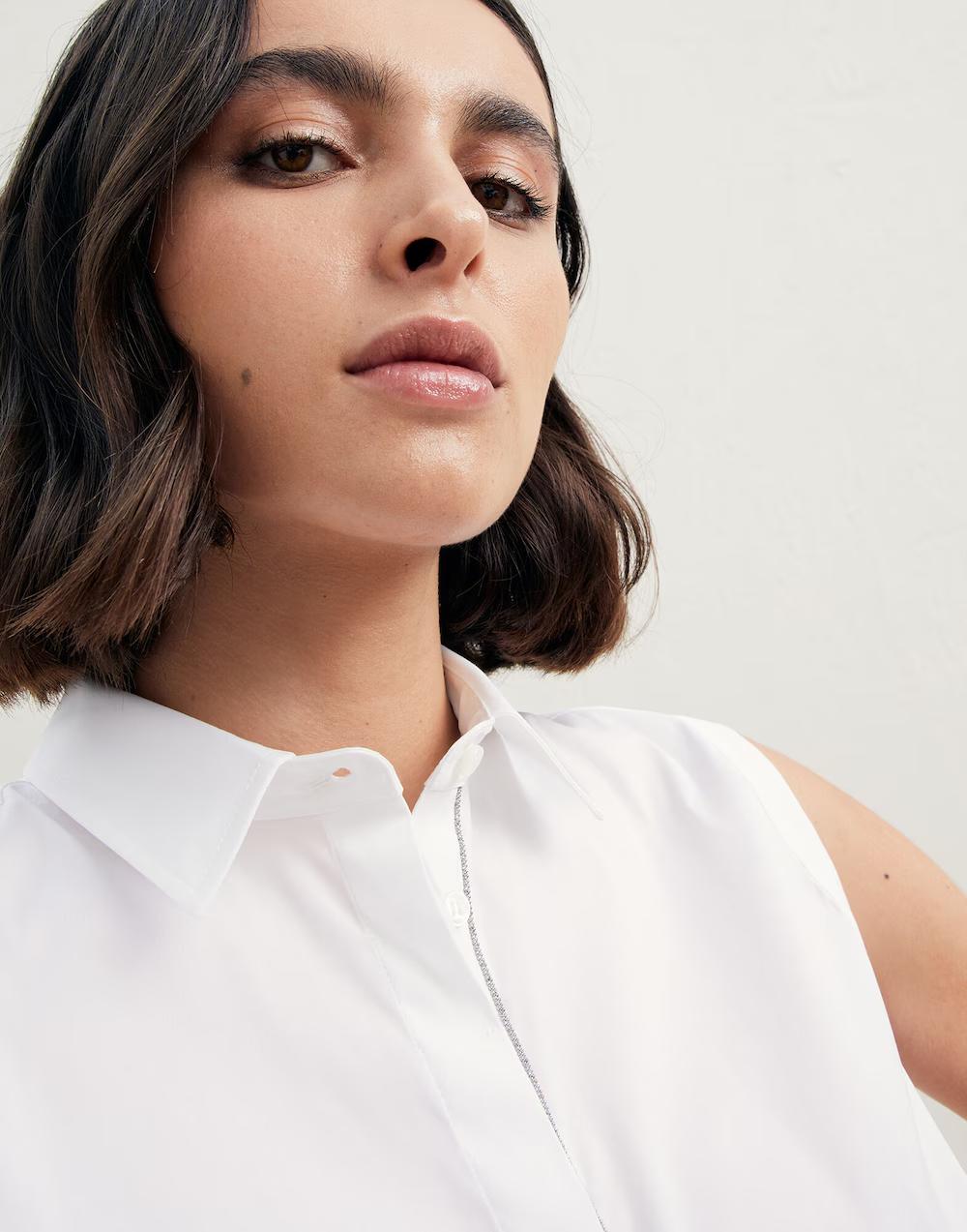 BRUNELLO CUCINELLI WOMEN'S SHIRT M0091MA216_C159 NWT