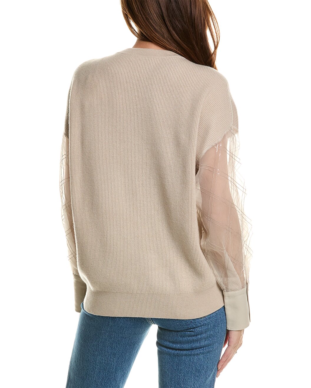 BRUNELLO CUCINELLI WOMEN'S SWEATER M12184200_C8539 NWT
