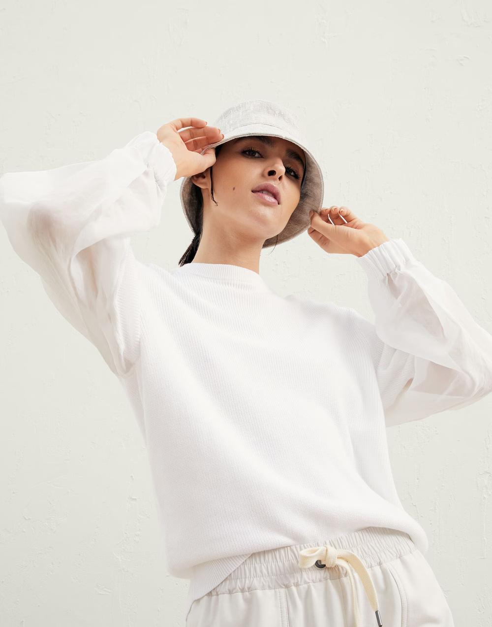 BRUNELLO CUCINELLI WOMEN'S SWEATER M19128300_C159 NWT