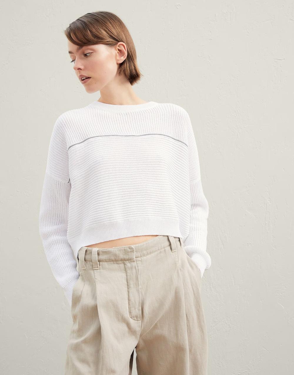 BRUNELLO CUCINELLI WOMEN'S SWEATER M78763800_C159 NWT