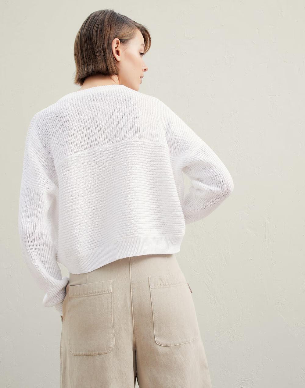 BRUNELLO CUCINELLI WOMEN'S SWEATER M78763800_C159 NWT