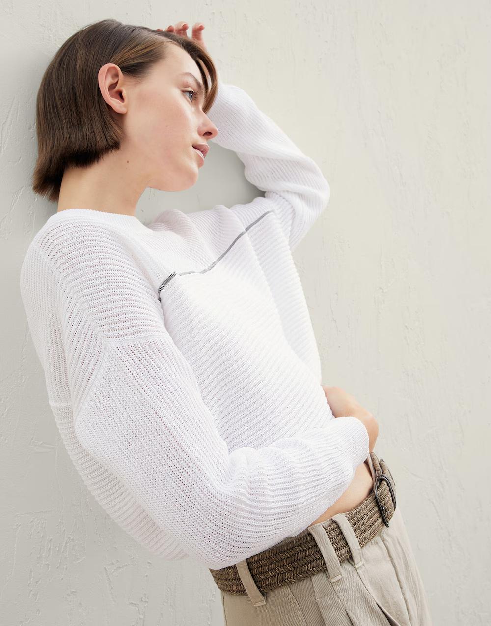 BRUNELLO CUCINELLI WOMEN'S SWEATER M78763800_C159 NWT