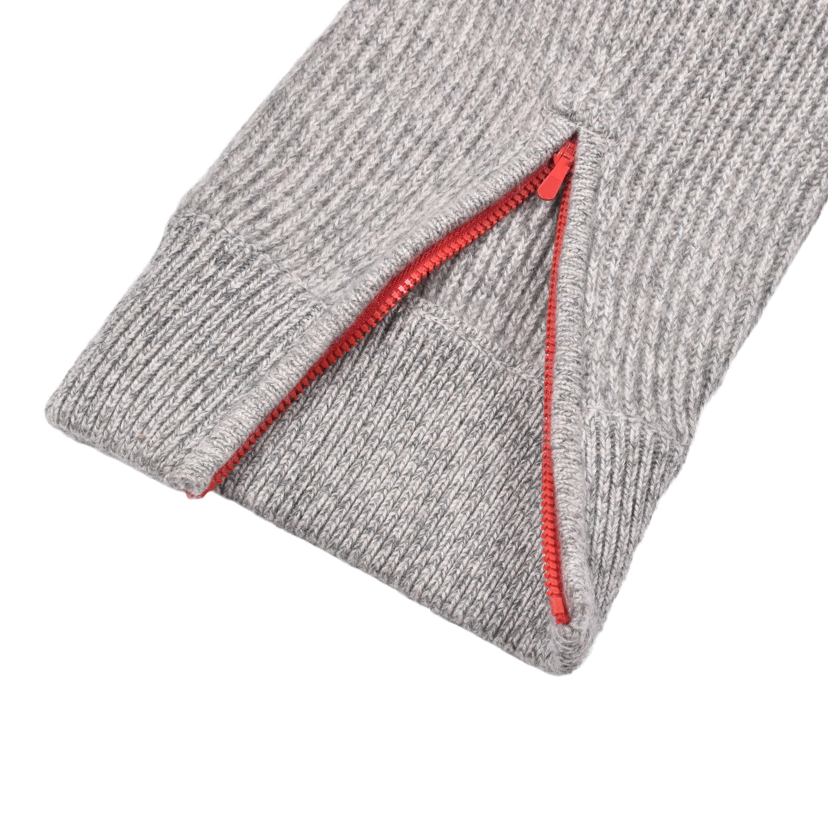 BRUNELLO CUCINELLI MEN'S GRAY CASHMERE DRAWSTRING TROUSERS