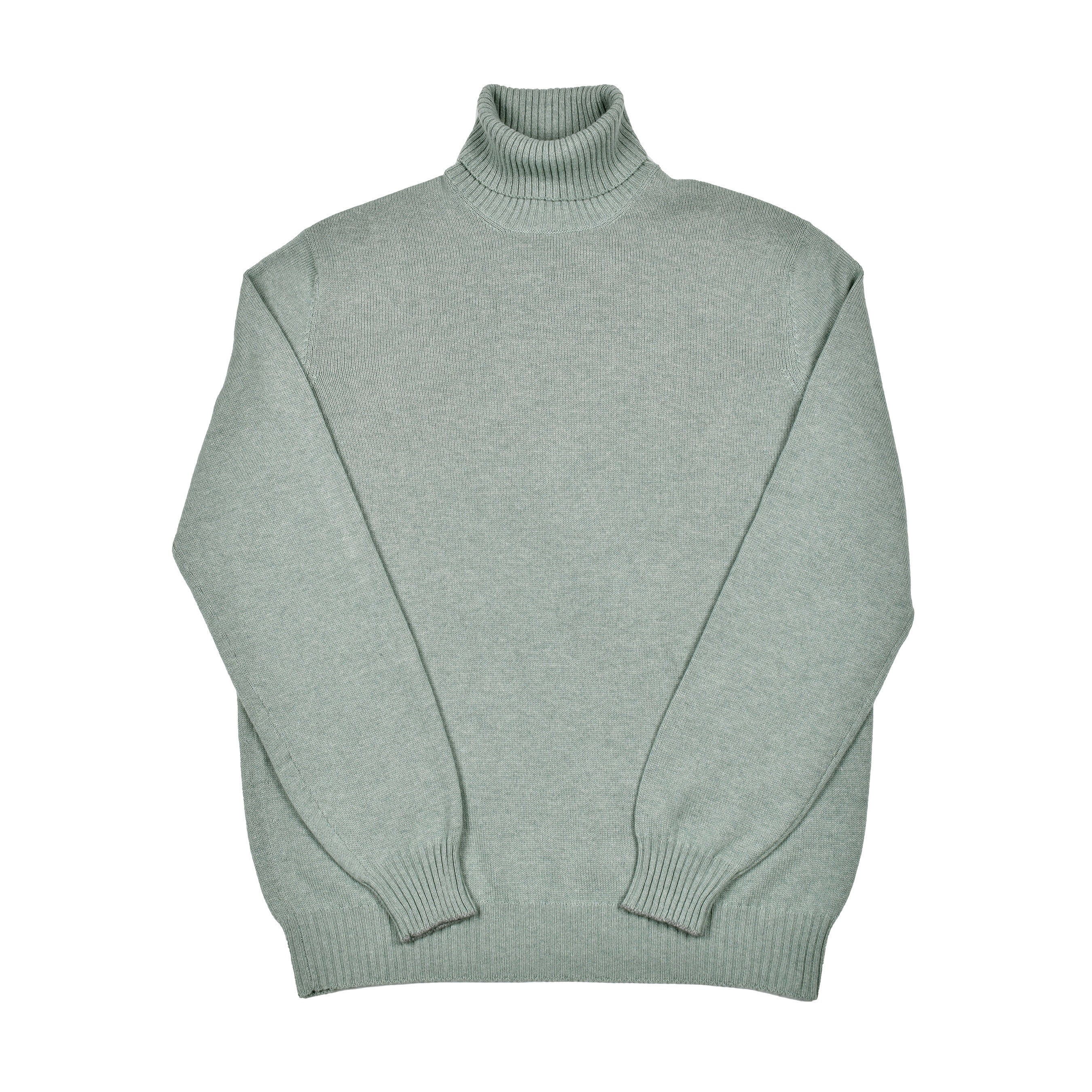 BRUNELLO CUCINELLI MEN'S 100% CASHMERE CASUAL TURTLENECK SWEATER