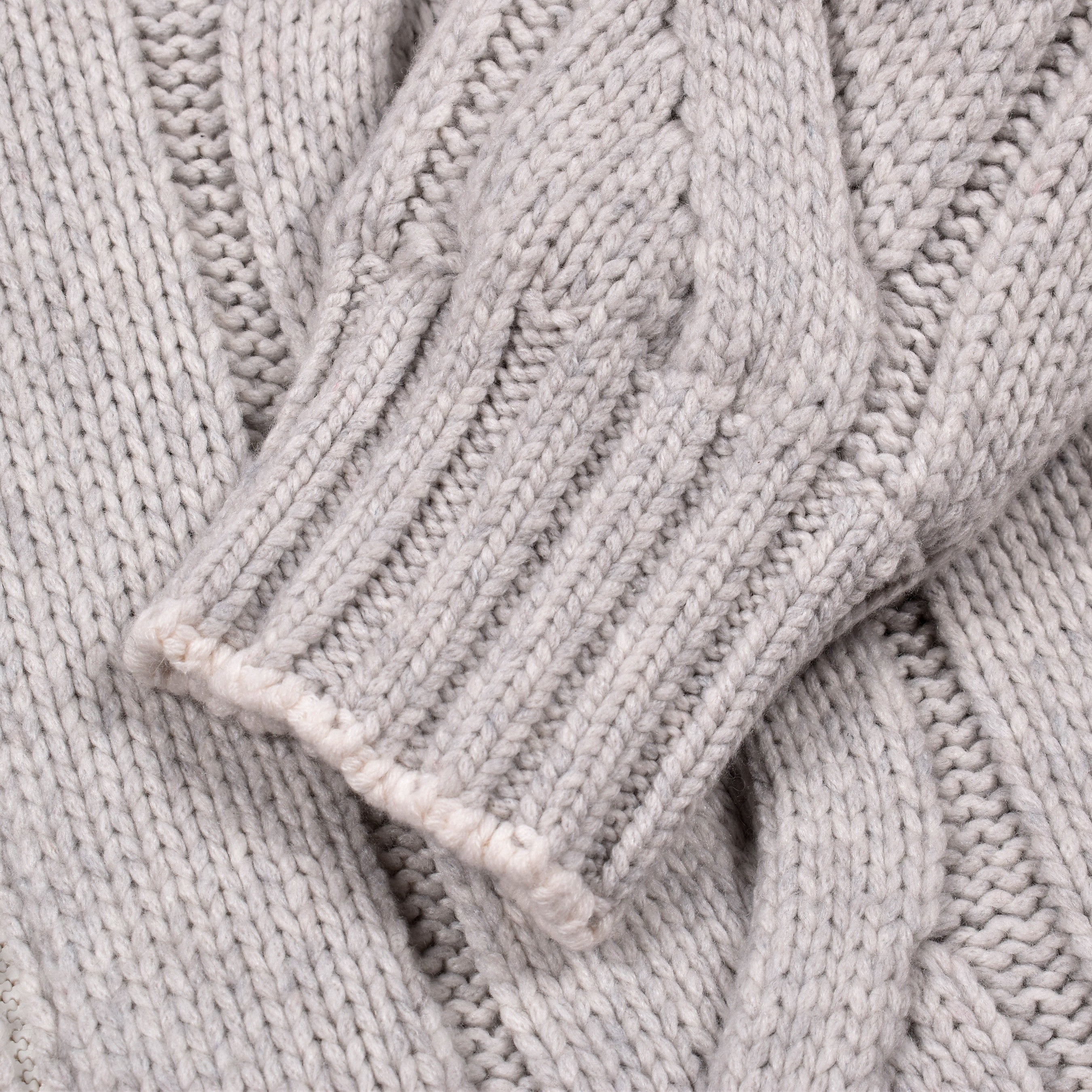 BRUNELLO CUCINELLI MEN'S 100% CASHMERE CARDIGAN STLYE CABLE KNIT PUFFER JACKET