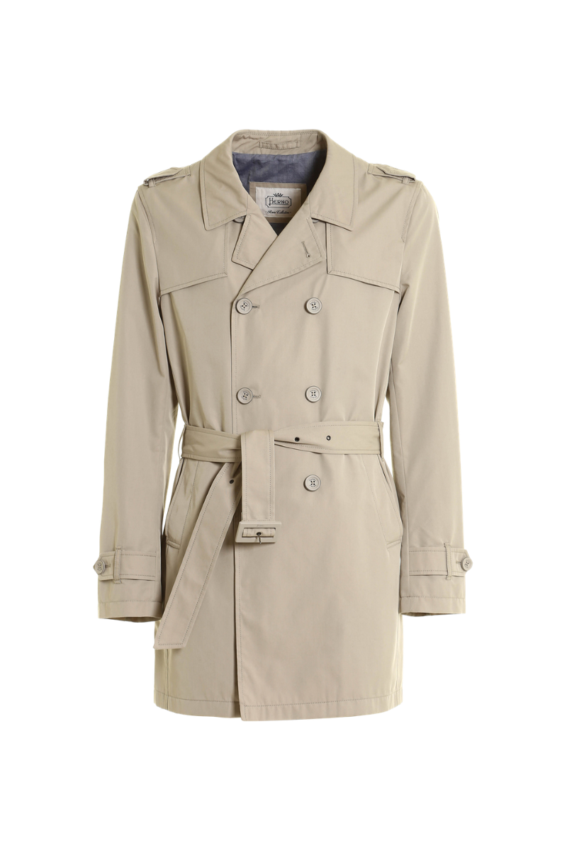 Herno Men Coat Im0127U-19195-1900 Medium Beige