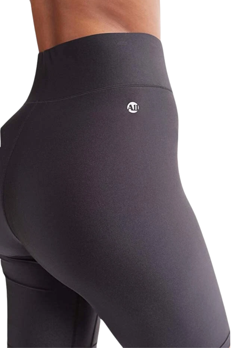 Bandier Center Stage 9 Biker Short Black Shine BSS18113