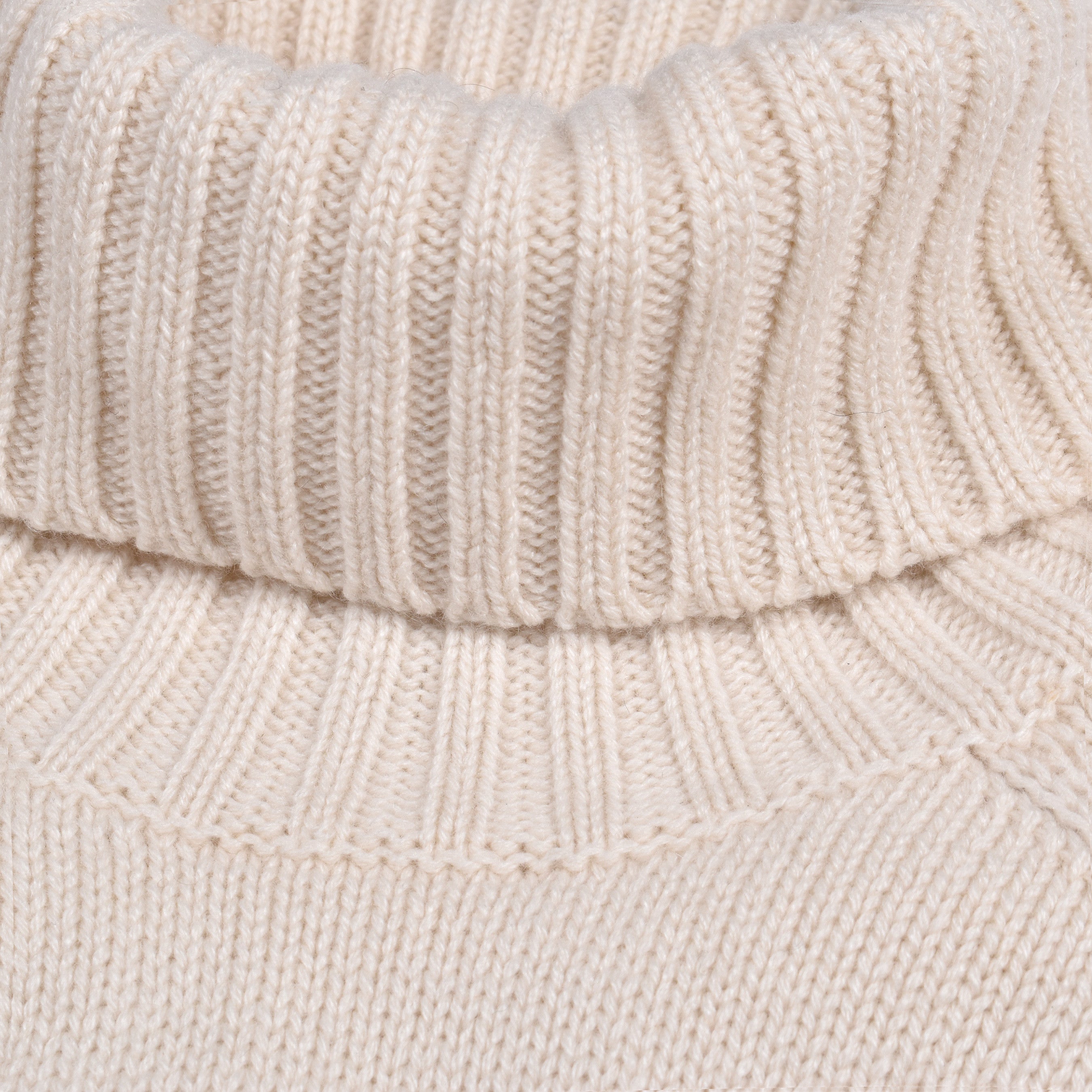 BRUNELLO CUCINELLI MEN'S WHITE BLACK CASHMERE PATTERNED TURTLENECK SWEATER