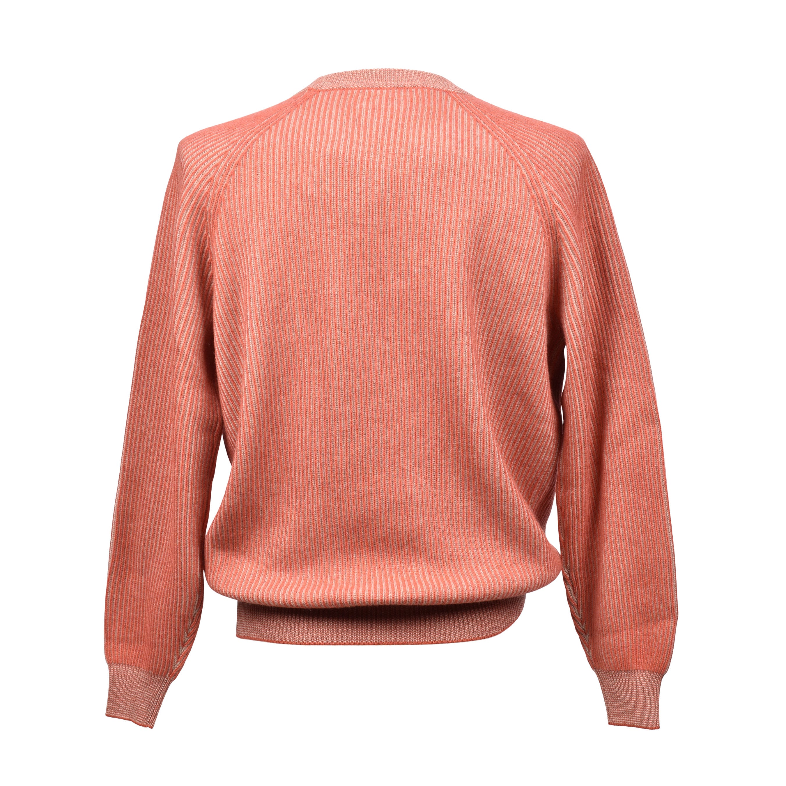 BRUNELLO CUCINELLI MEN'S CARROT CASHMERE CREW NECK SWEATER