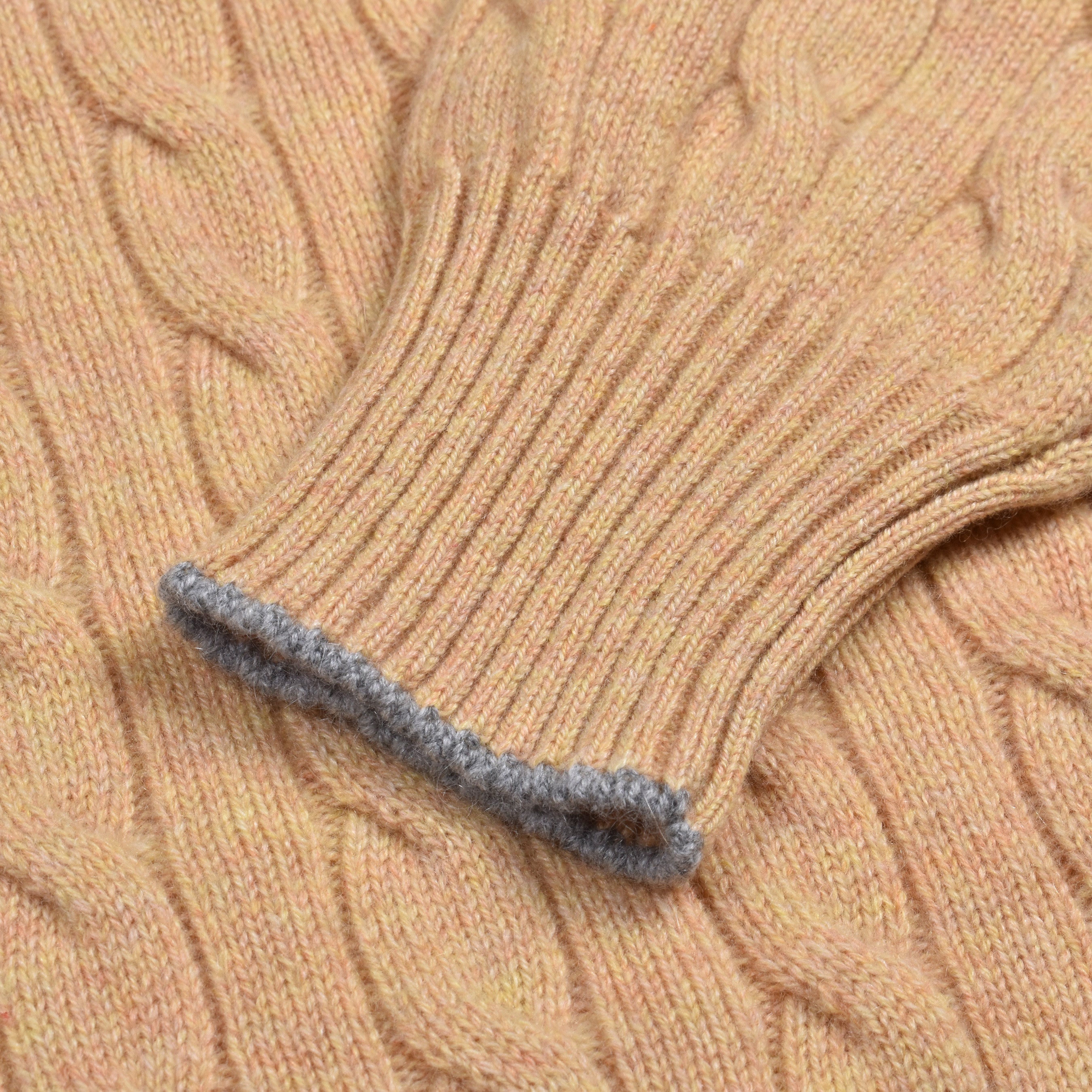 BRUNELLO CUCINELLI MEN'S 100% CASHMERE CABLE KNIT CREW NECK SWEATER/PULLOVER NEW