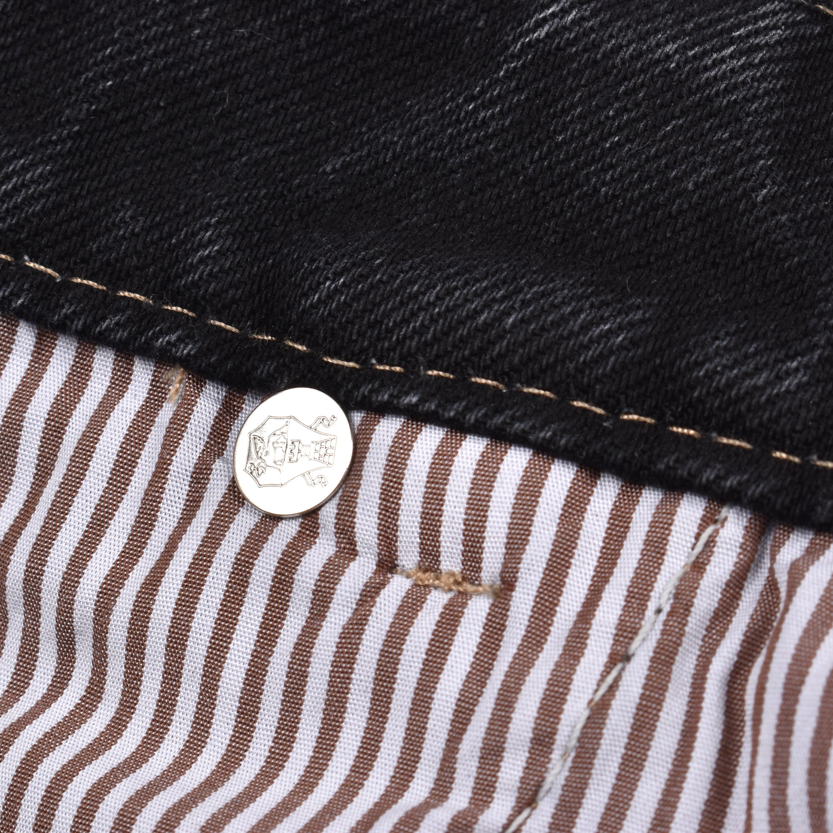 BRUNELLO CUCINELLI MEN'S DARK DENIM FIVE-POCKET JEANS