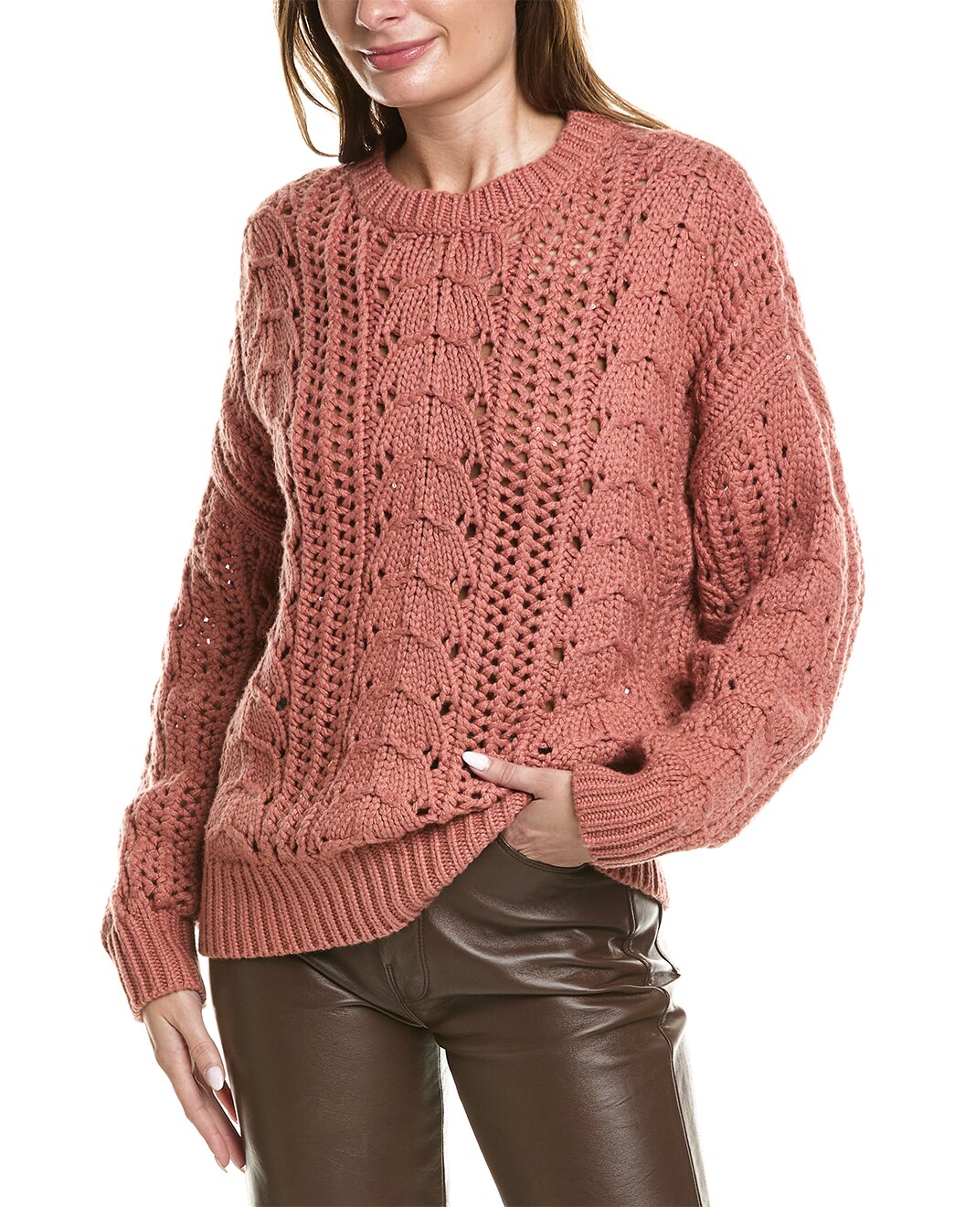 BRUNELLO CUCINELLI WOMEN'S SWEATER M5D322100_C2888 NWT