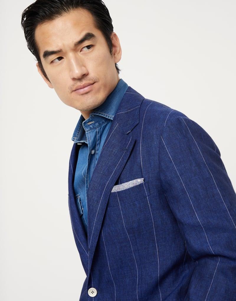 BRUNELLO CUCINELLI MEN'S BLAZER MB4007BTD_C008 NWT