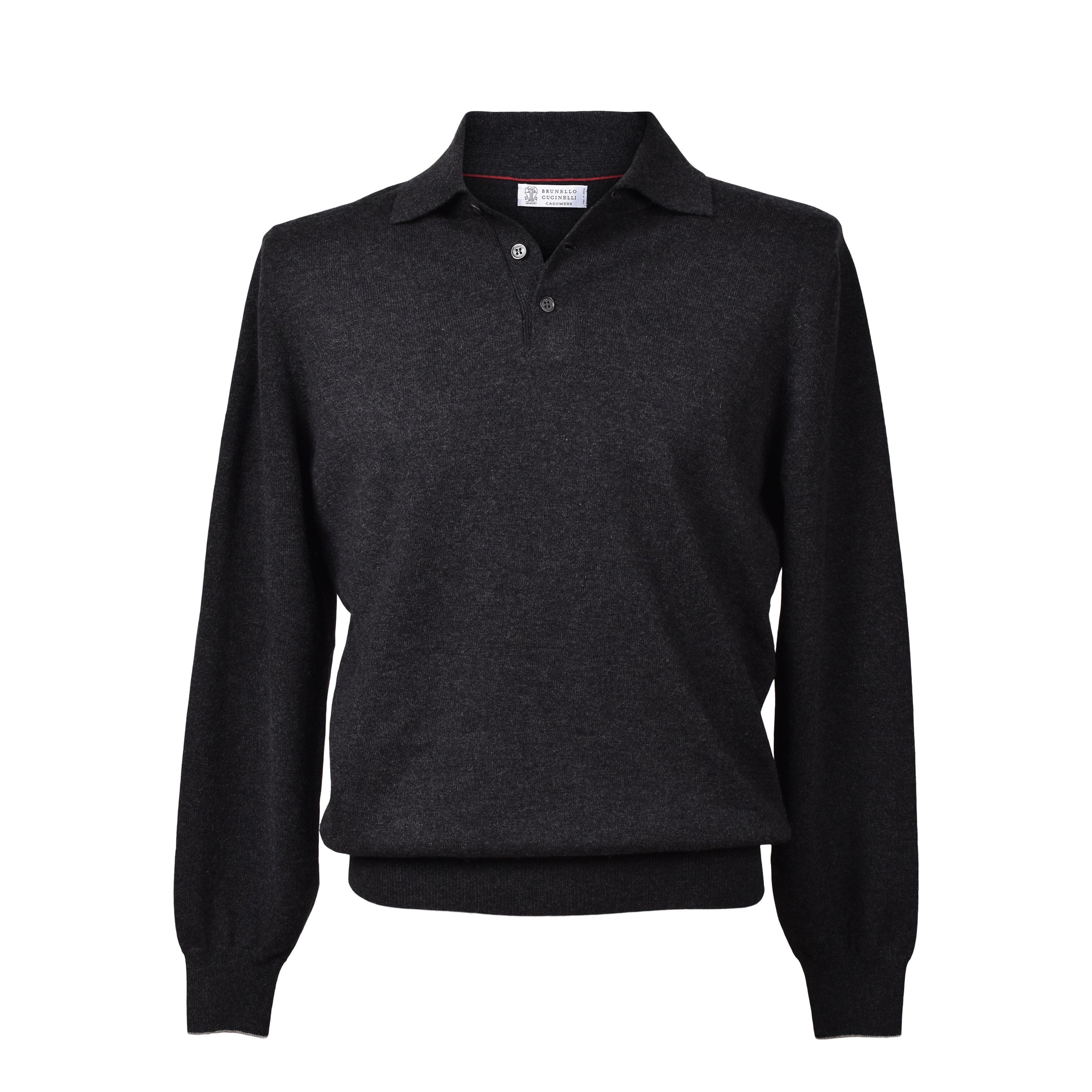 BRUNELLO CUCINELLI MEN'S 100% CASHMERE 1/4 BUTTON CASUAL SWEATER/PULLOVER NEW