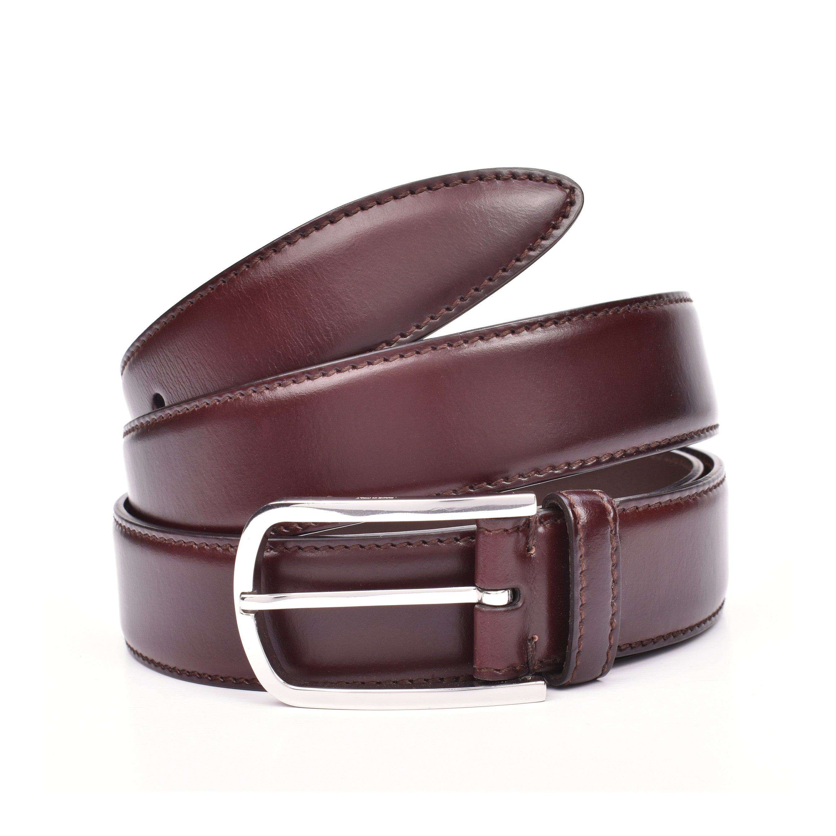 BRUNELLO CUCINELLI MEN'S 100% GENUINE CALF LEATHER FORMAL/CASUAL BELT