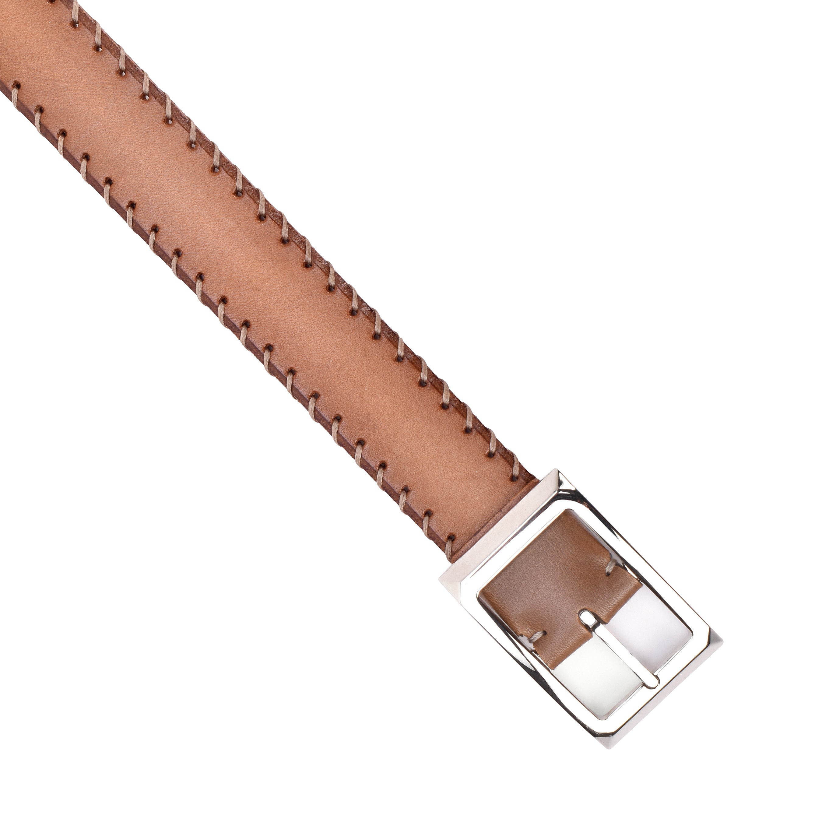 BRUNELLO CUCINELLI MEN'S 100% GENUINE LEATHER CASUAL BELT NEW 95 CM