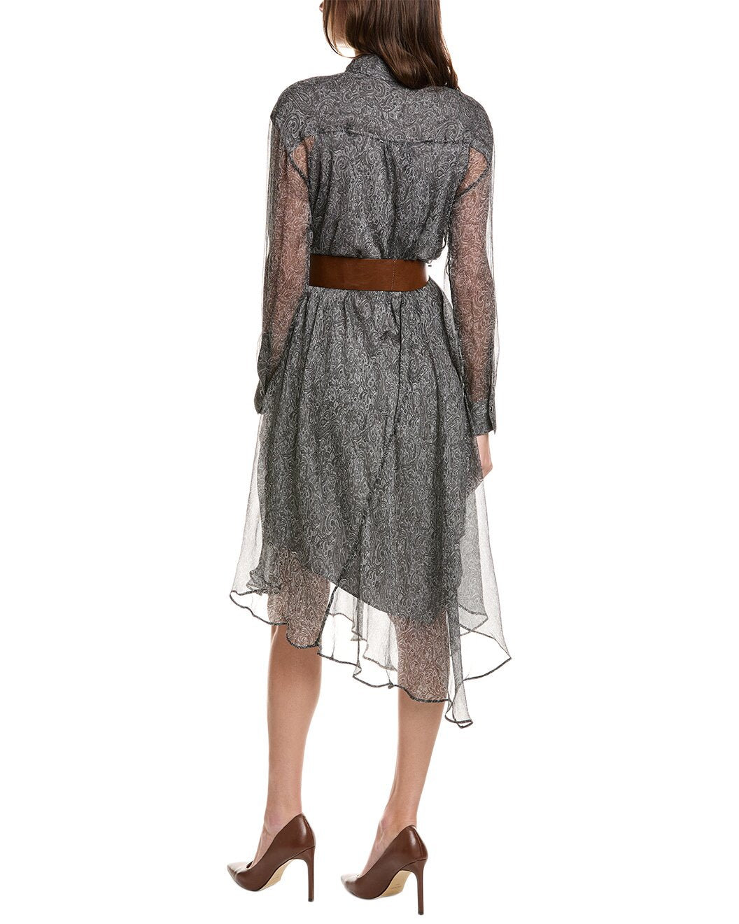 BRUNELLO CUCINELLI WOMEN'S DRESS MB033A4833_C6903 NWT