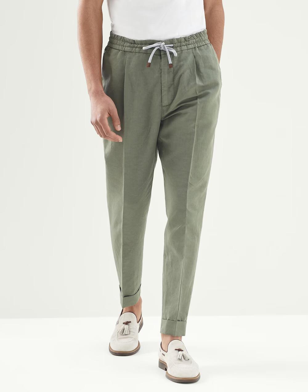 BRUNELLO CUCINELLI MEN'S PANTS M291DE1740_C6273 NWT