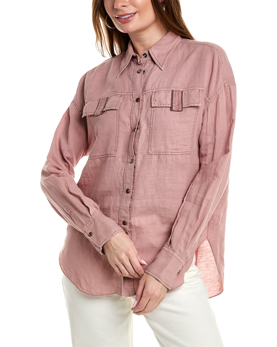 BRUNELLO CUCINELLI WOMEN'S SHIRT MD698NG736_C8742 NWT