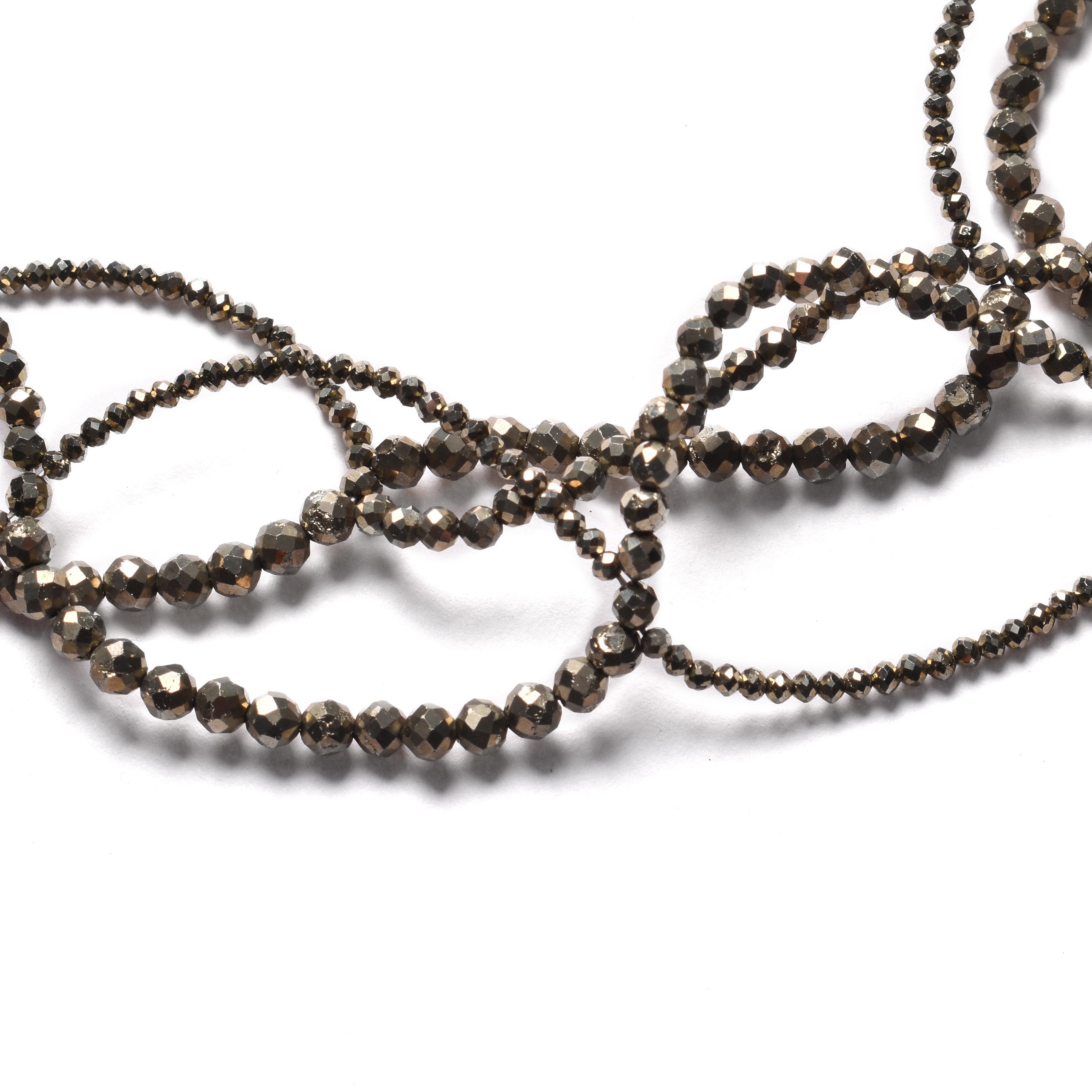 BRUNELLO CUCINELLI WOMEN'S PYRITE & GLASS BEAD NECKLACE/JEWELRY