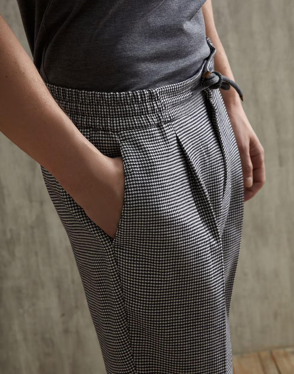 BRUNELLO CUCINELLI MEN'S PANTS ME252E1740_C1000 NWT