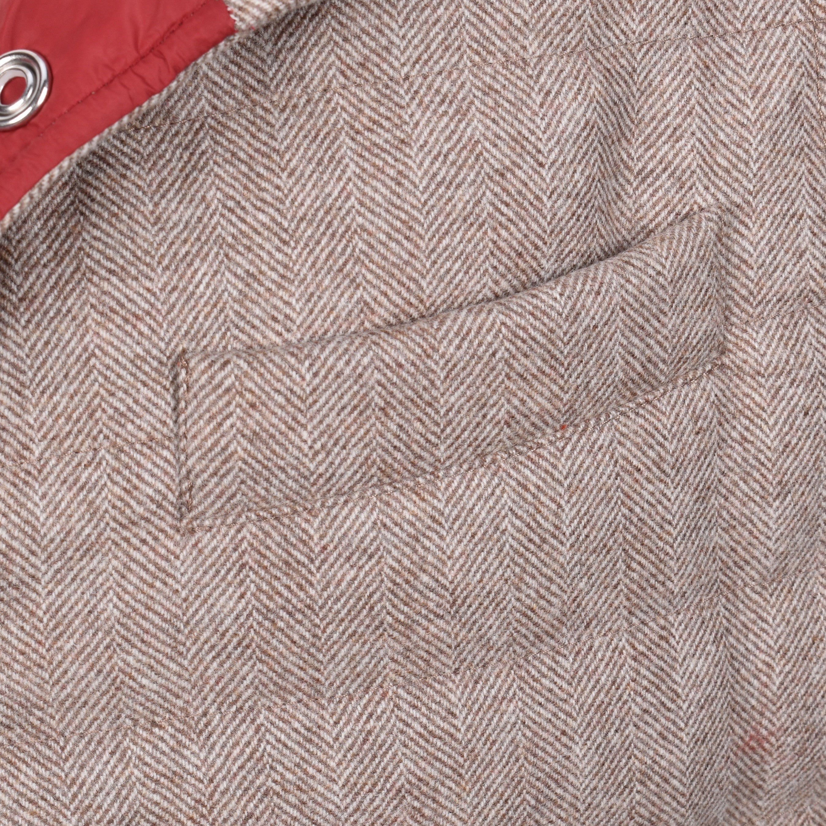 BRUNELLO CUCINELLI MEN'S 100% VIRGIN WOOL DOWN FILLED PUFFER VEST