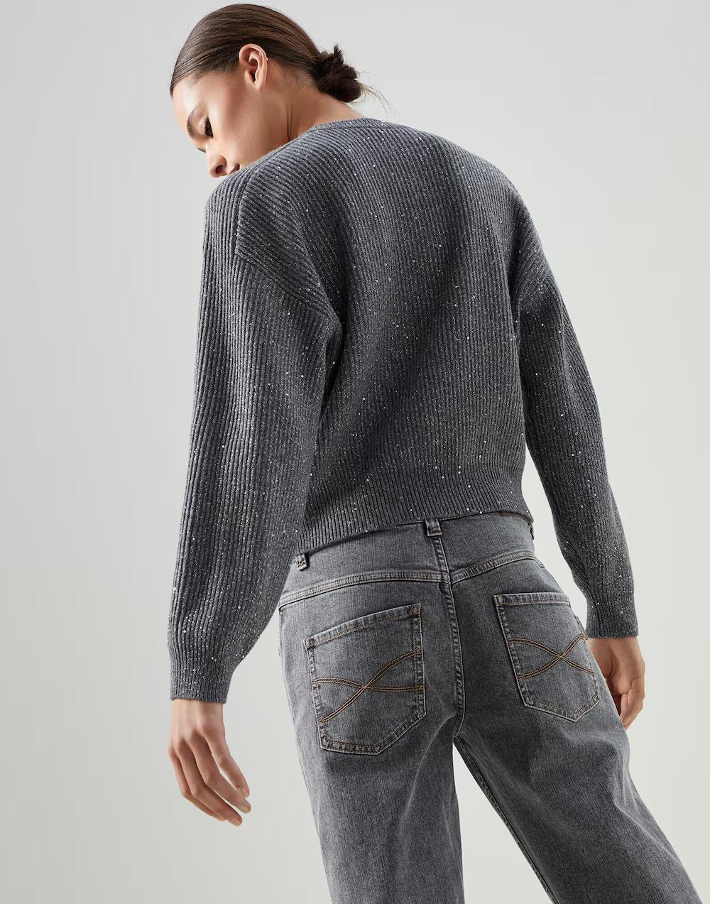 BRUNELLO CUCINELLI WOMEN'S SWEATER MBM755902_C503 NWT