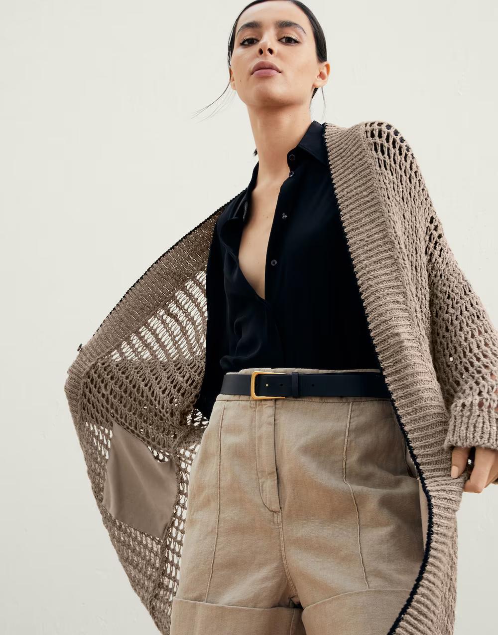 BRUNELLO CUCINELLI WOMEN'S SWEATER MDK332606_CIN19 NWT