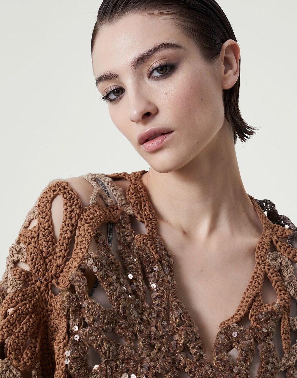 BRUNELLO CUCINELLI WOMEN'S SWEATER MGA604606_CKZ86 NWT