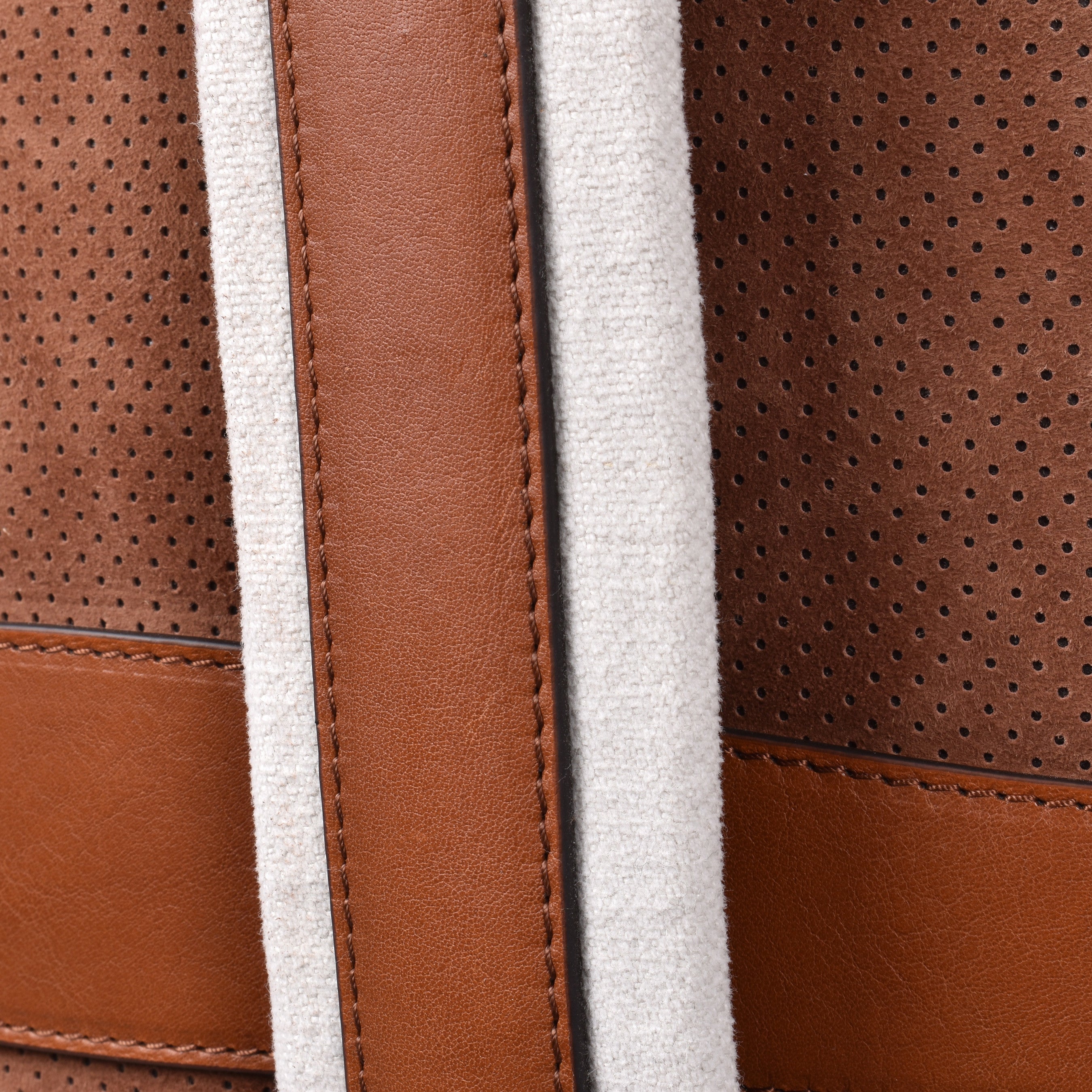 BRUNELLO CUCINELLI TWO TONE OFF WHITE TRAVELLER BACKPACK NEW