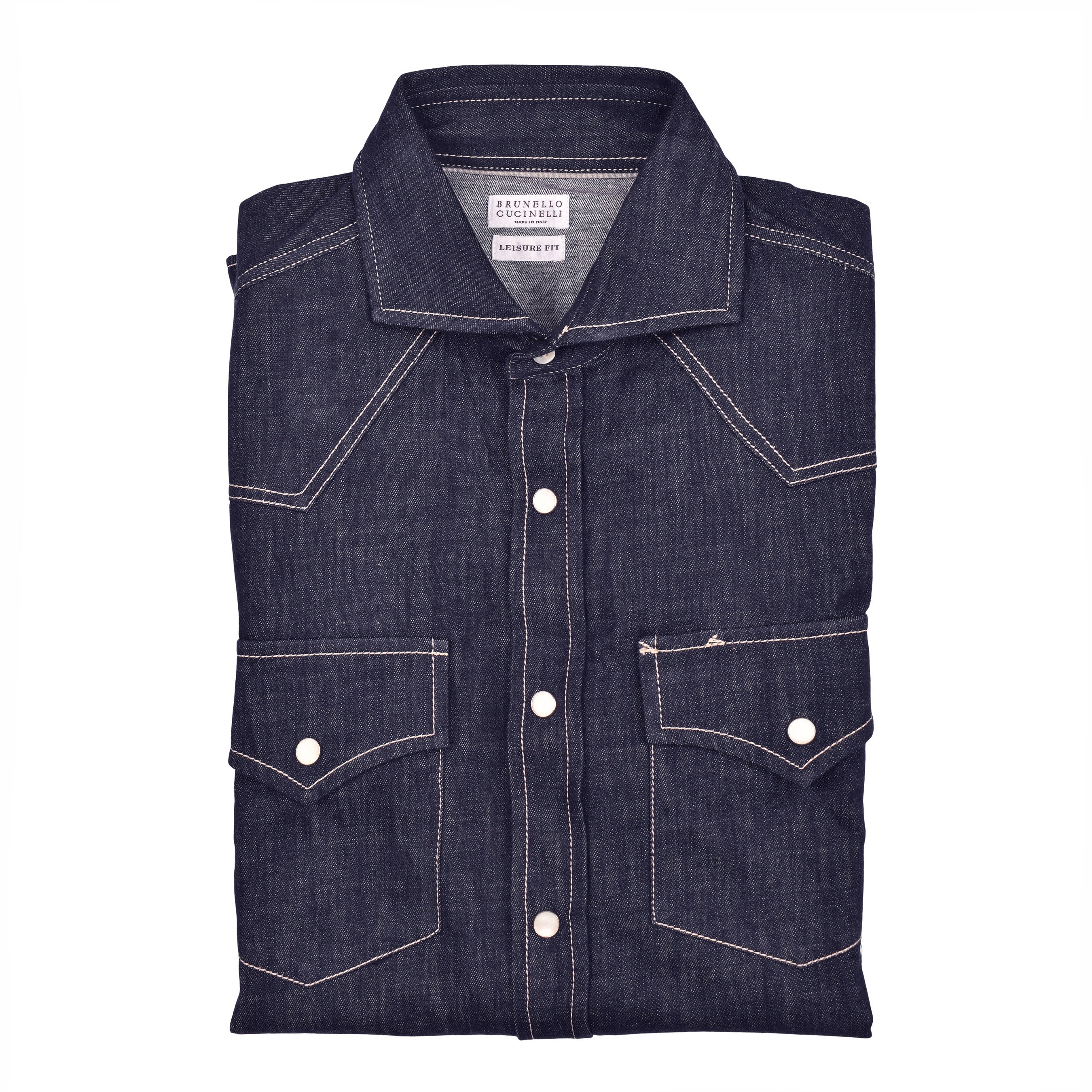 BRUNELLO CUCINELLI MEN'S SHIRT MF28L4008_C900 NWT