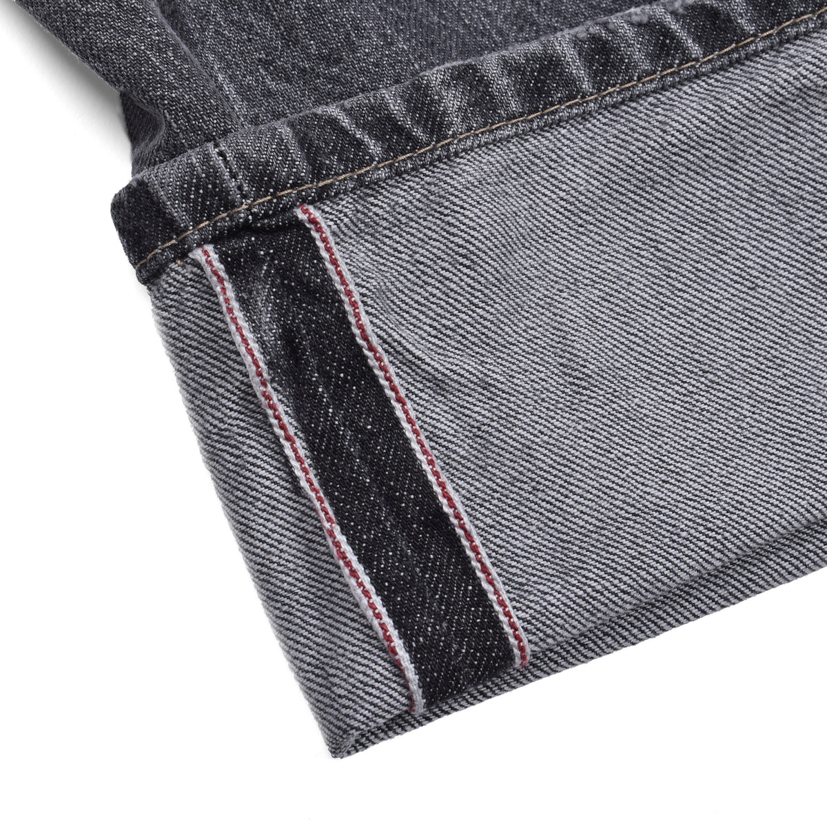 BRUNELLO CUCINELLI MEN'S FADED GREY TRADITIONAL JEANS