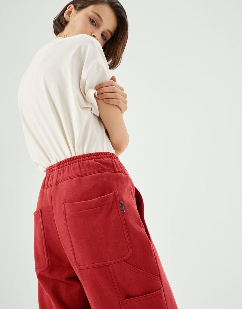 BRUNELLO CUCINELLI WOMEN'S PANTS MN05NP8237_C2995 NWT