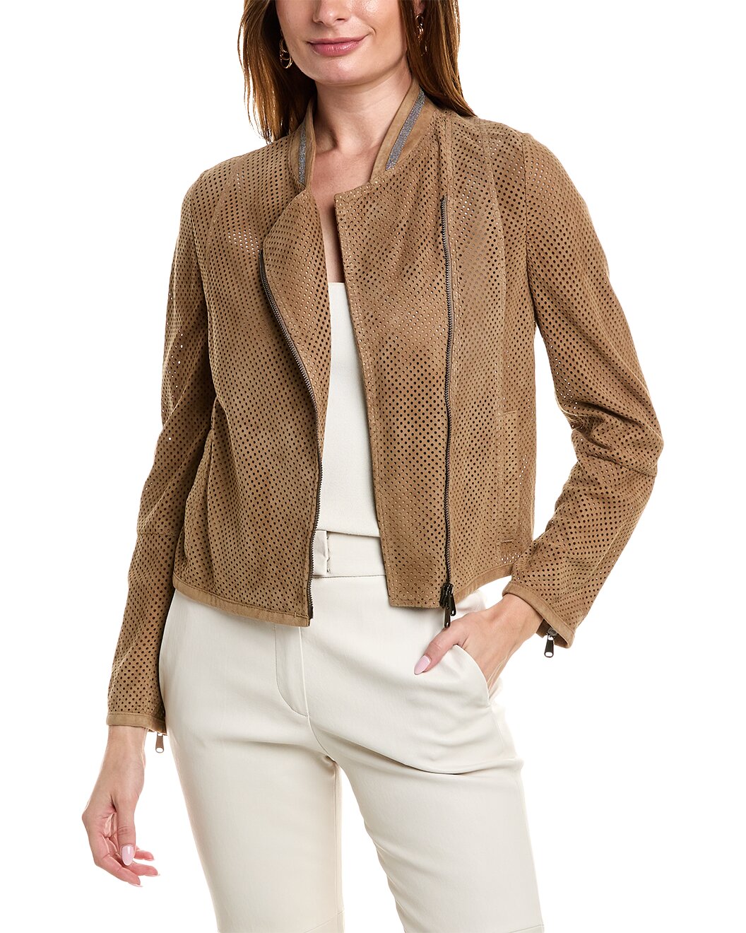 BRUNELLO CUCINELLI WOMEN'S JACKET MPCFO2896_C7886 NWT