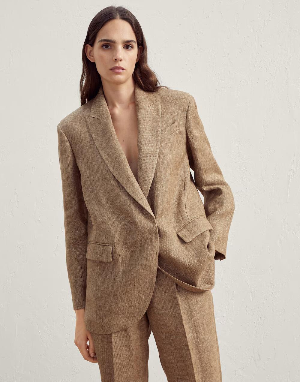 BRUNELLO CUCINELLI WOMEN'S BLAZER MH5862510_C495 NWT