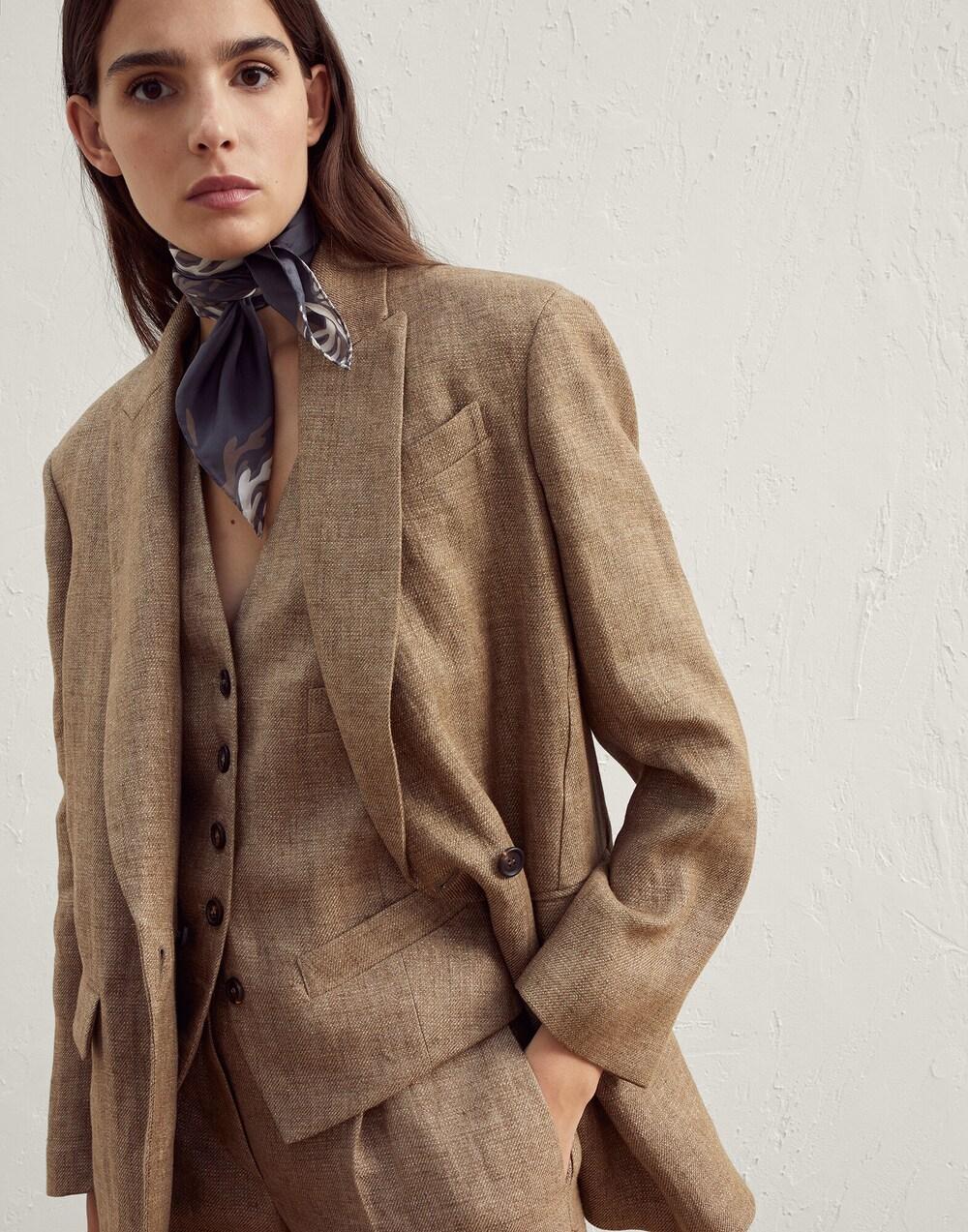 BRUNELLO CUCINELLI WOMEN'S BLAZER MH5862510_C495 NWT