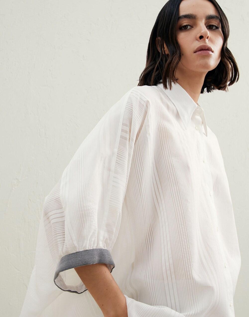 BRUNELLO CUCINELLI WOMEN'S SHIRT MH786RK606_C9720 NWT