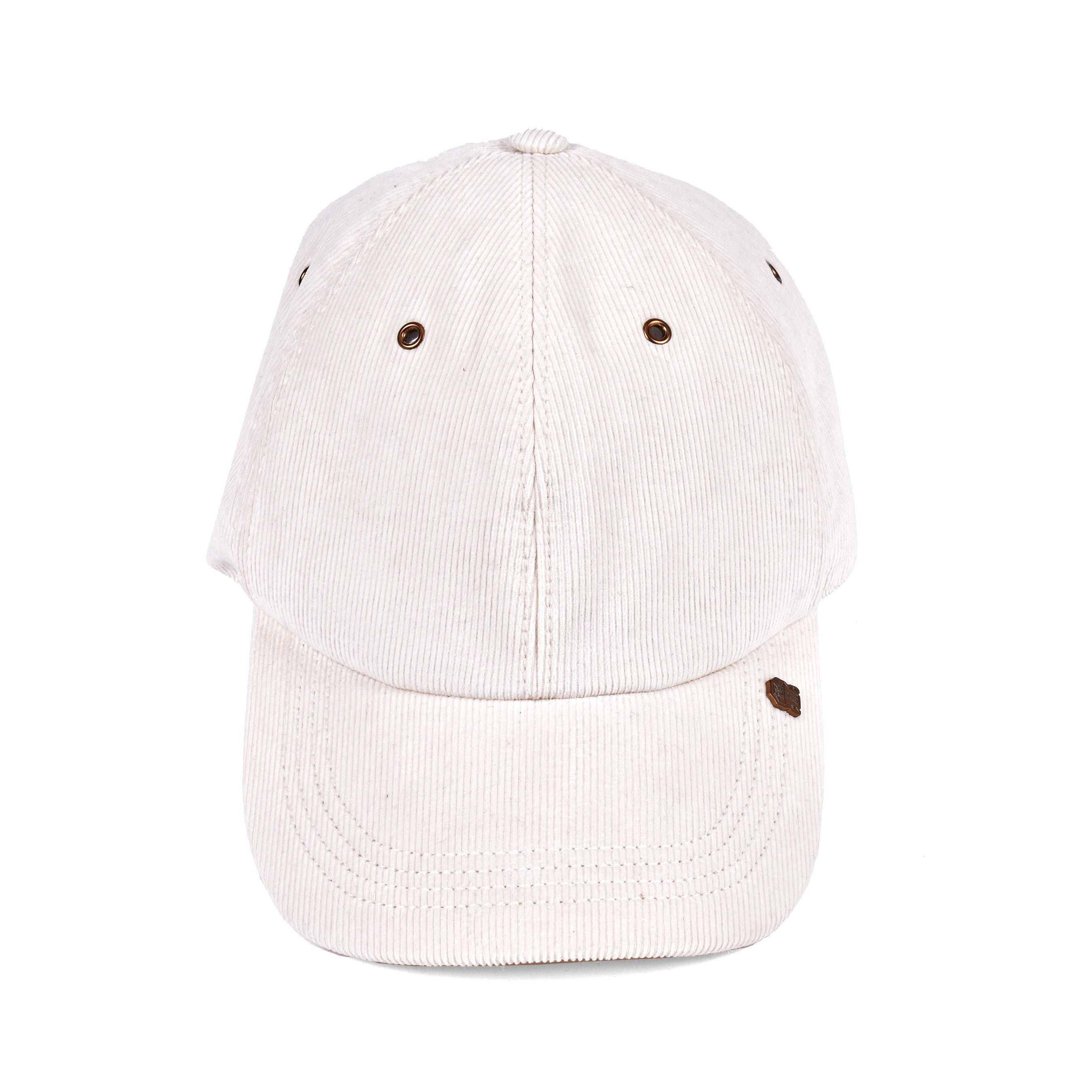 BRUNELLO CUCINELLI MEN'S 100% COTTON CORDUROY LOGO BASEBALL CAP/HAT SIZZE M