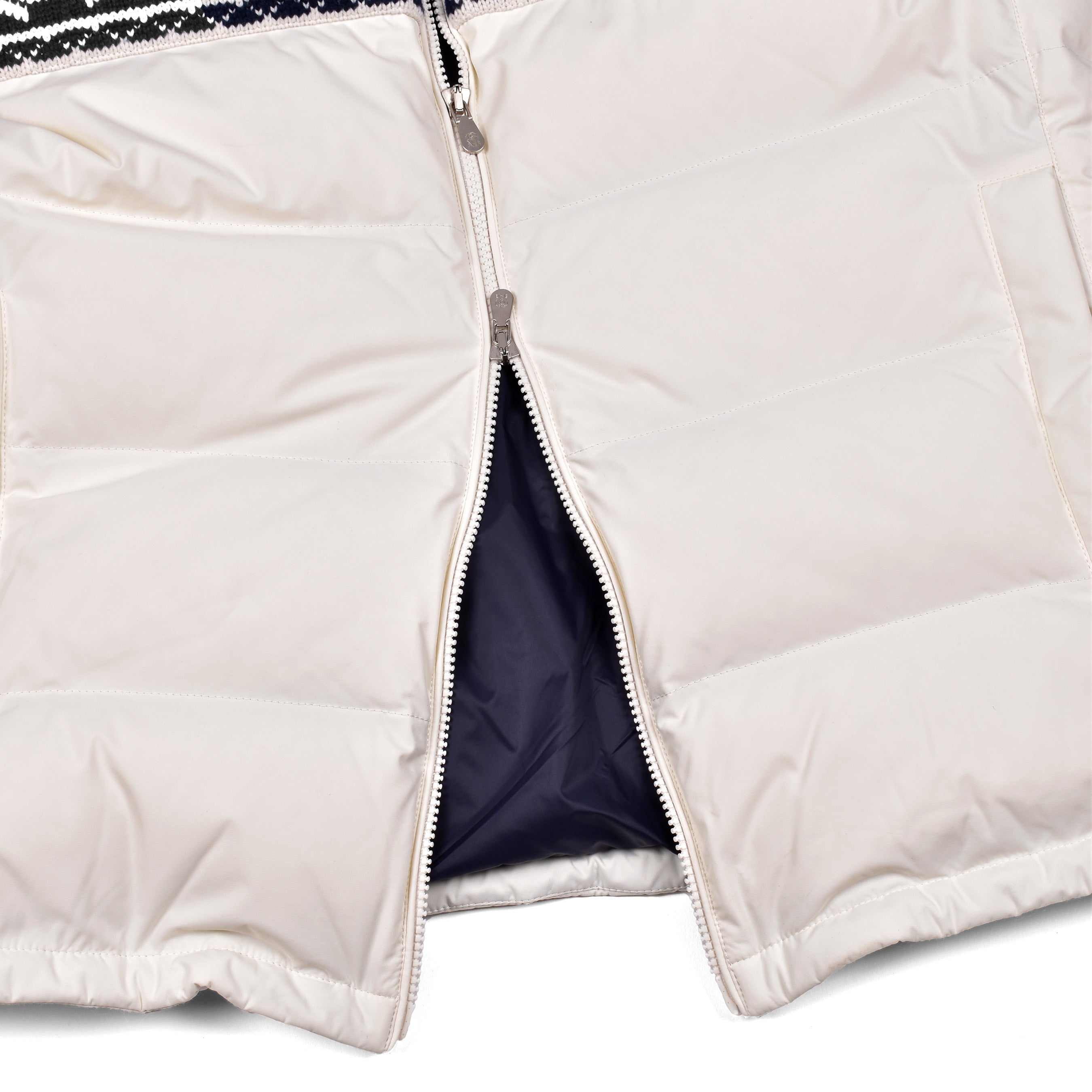 BRUNELLO CUCINELLI MEN'S PANAMA QUILTED PUFFER VEST